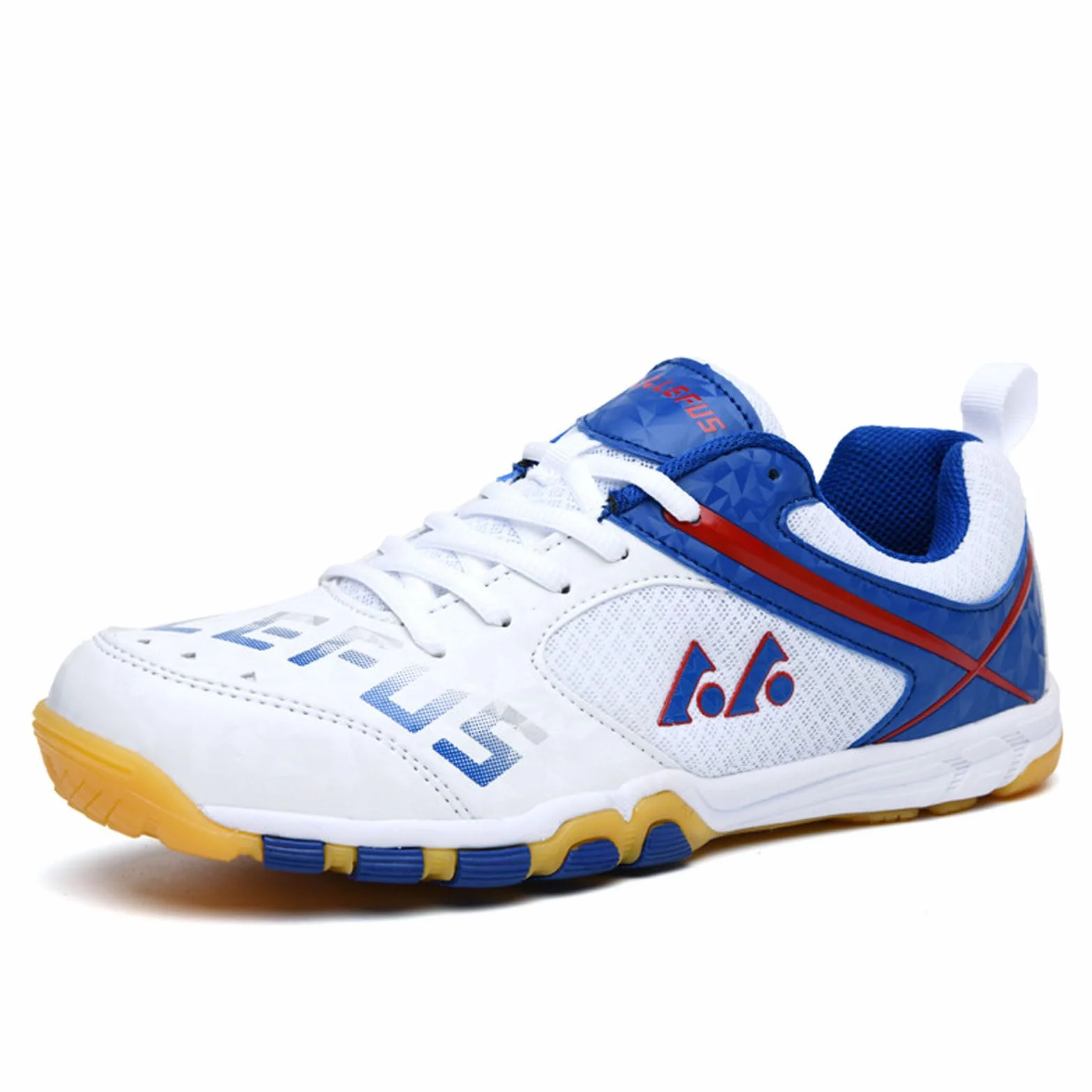 Chaussures de Badminton Tennis de Table Squash Anti-Dérapantes Légères Hommes Femmes