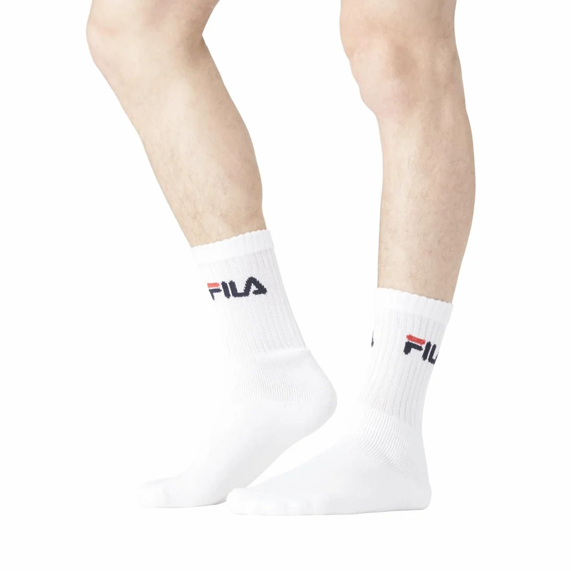 Fila Chaussettes Homme Sport Résistantes Lot de 6 Hautes Training