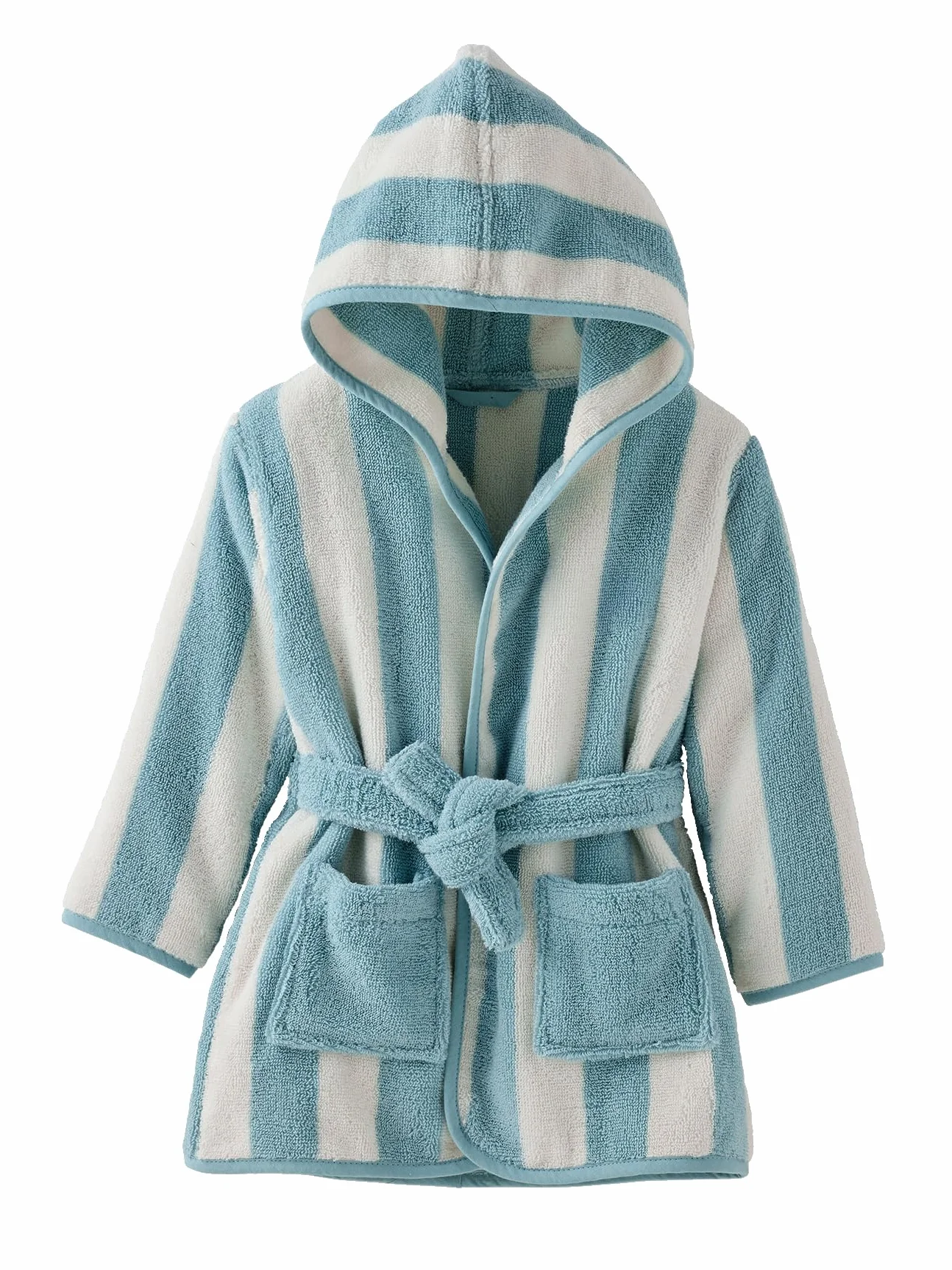 VERTBAUDET Peignoir de bain Enfant rayures coton recyclé