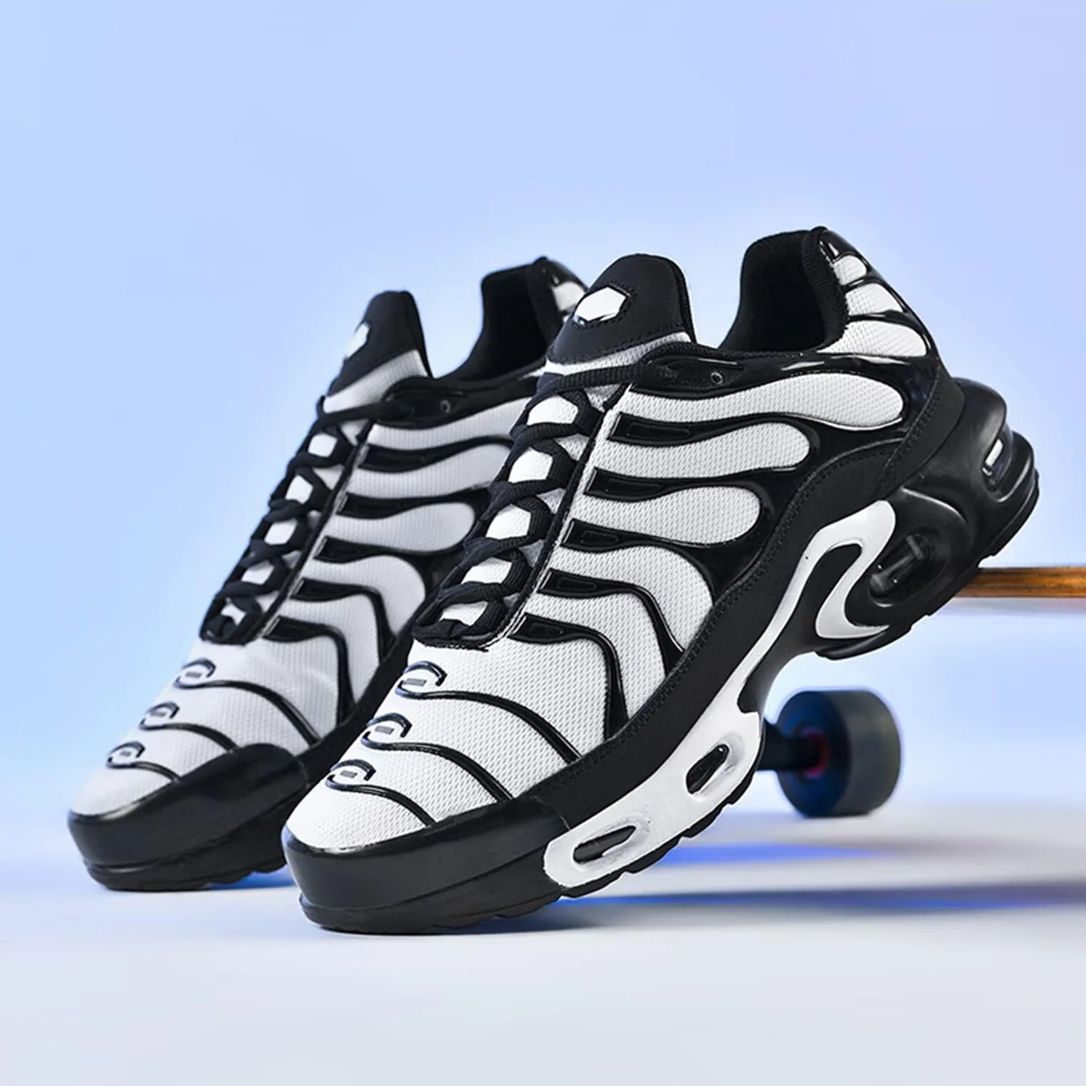 Chaussures Baskets de Course à Pied Tendance pour Femme avec Coussin Mode décontractées pour Marche Tennis
