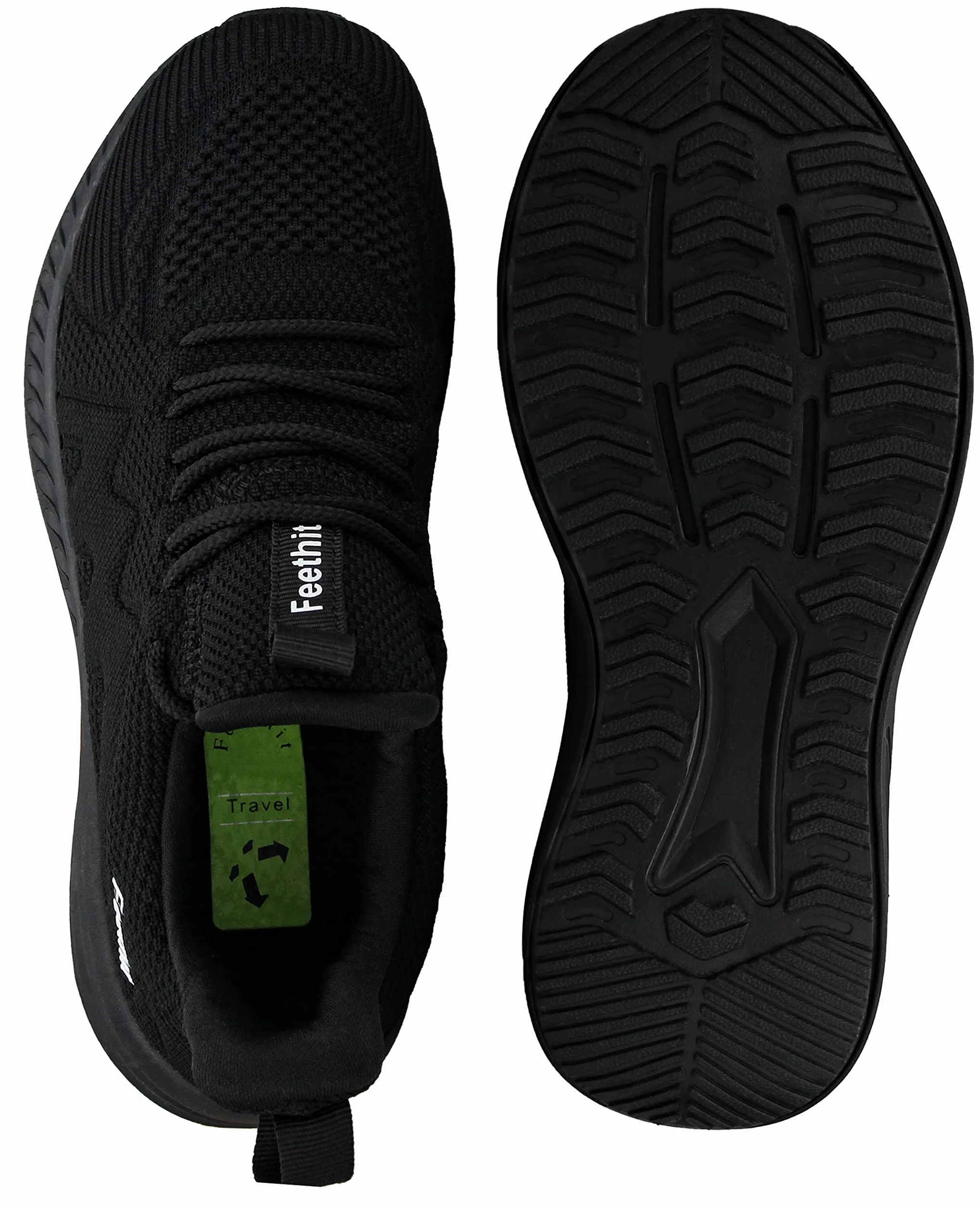 Feethit Baskets de Sport Homme Tennis Respirant Légères Confortables Sneakers Running Gym