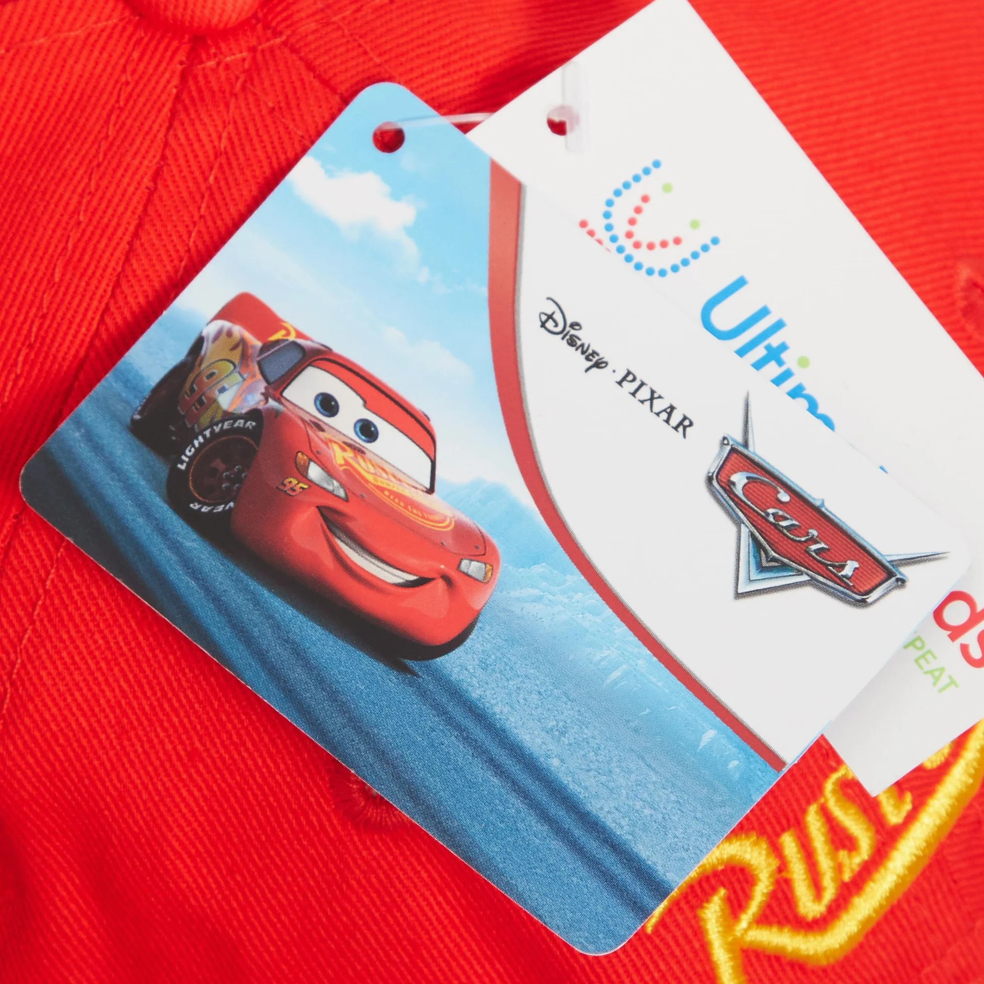 Disney Cars Casquette baseball enfants Lightning McQueen Chapeau soleil réglable