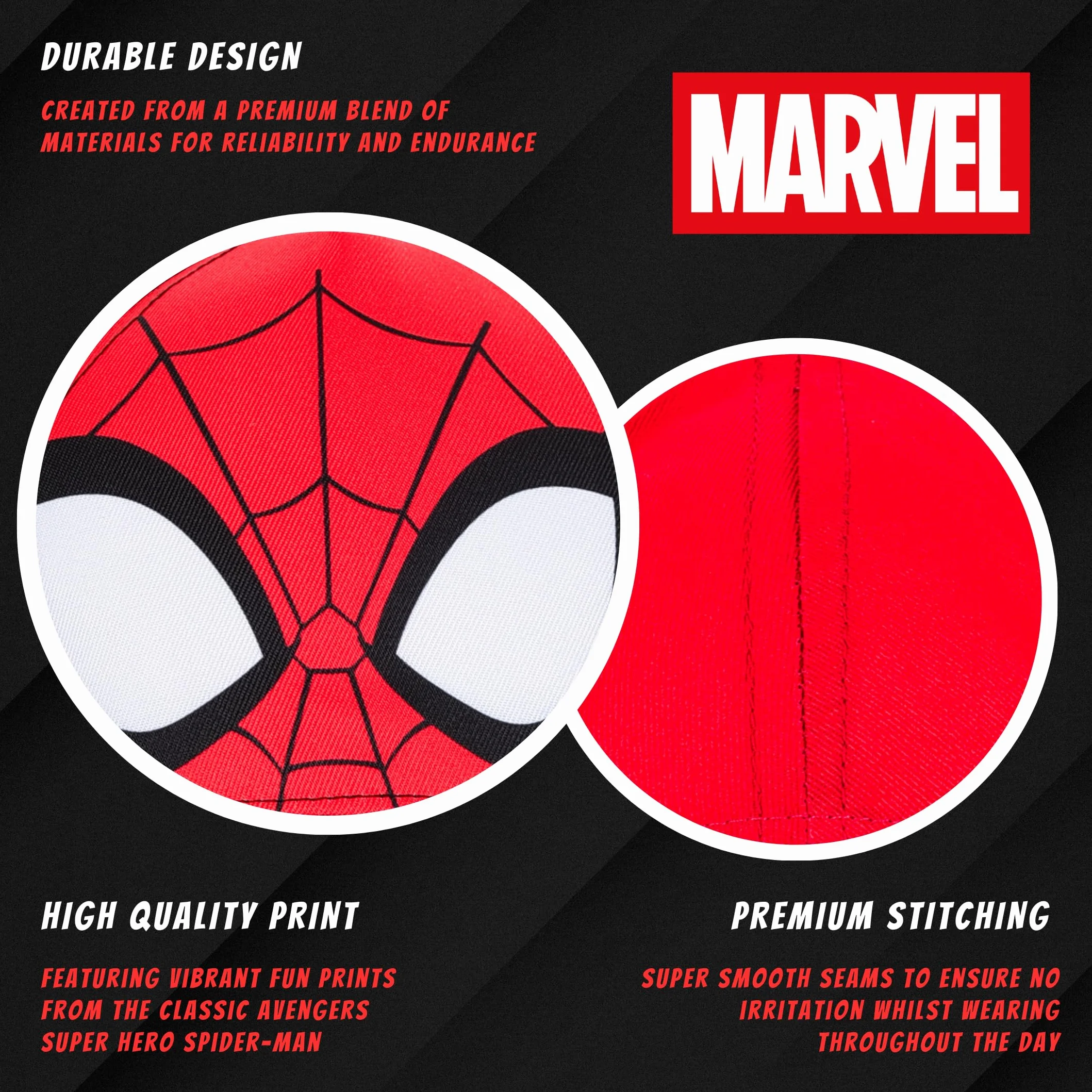 Marvel Spider-Man Casquette de Baseball Enfants Garçons Été