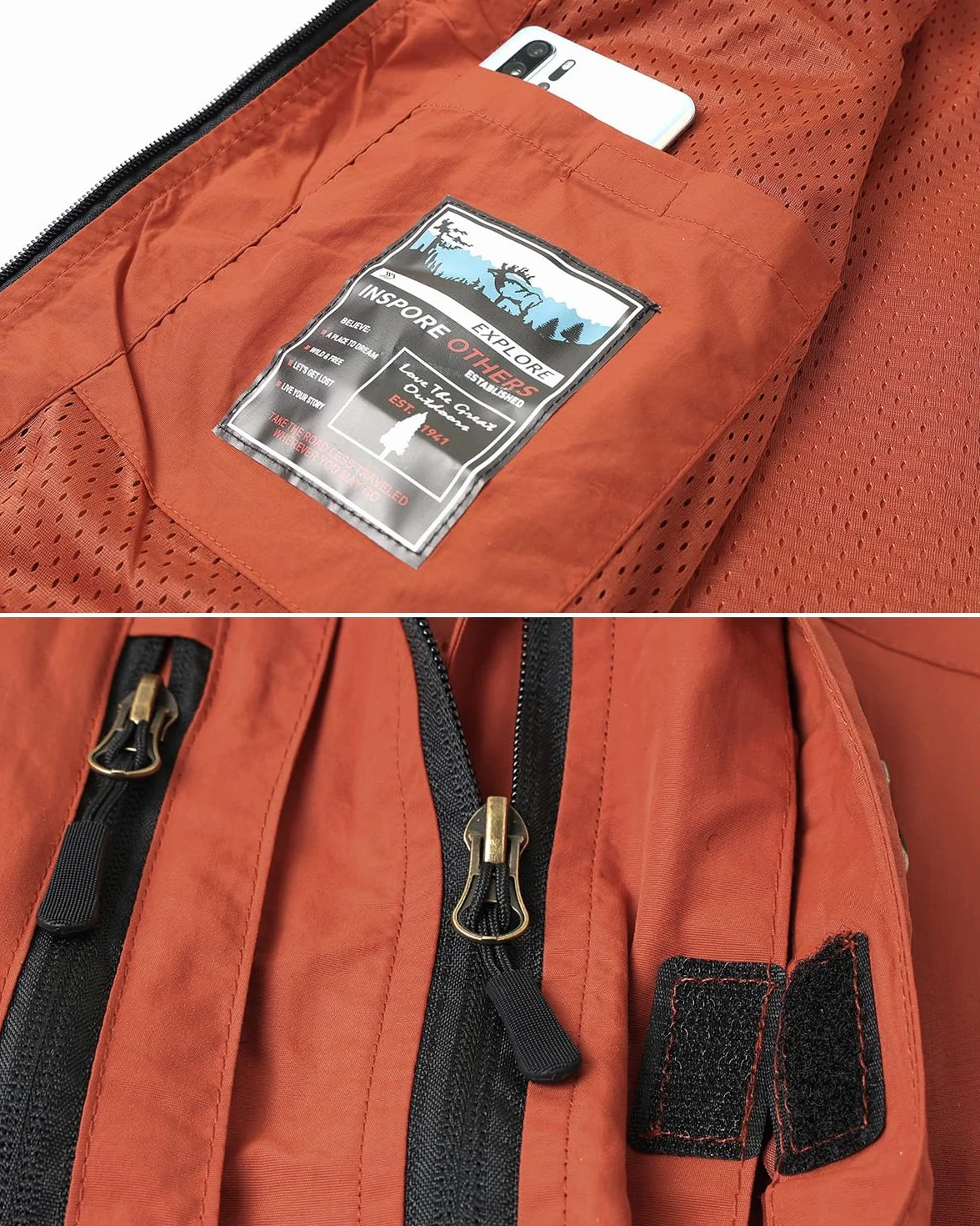 Gilet de Pêche Homme Sans Manches Collier à Pied Multipoches Léger pour Photographie Plein Air Randonnée