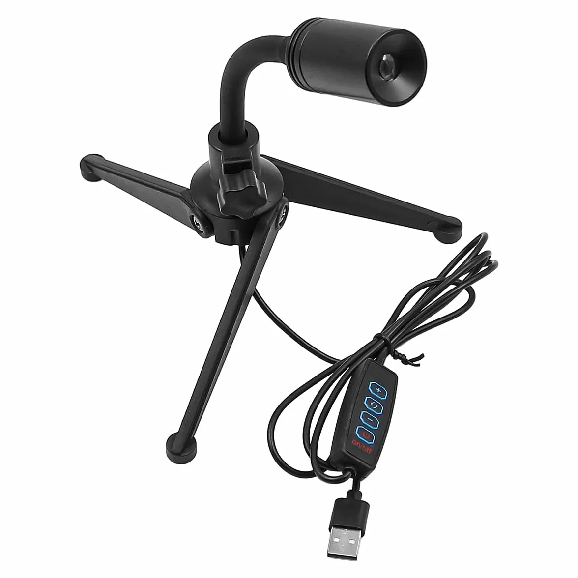 Lune Projecteur Lampe USB 3 en 1 avec Trépied 360° Rotatif pour Photographie Selfie