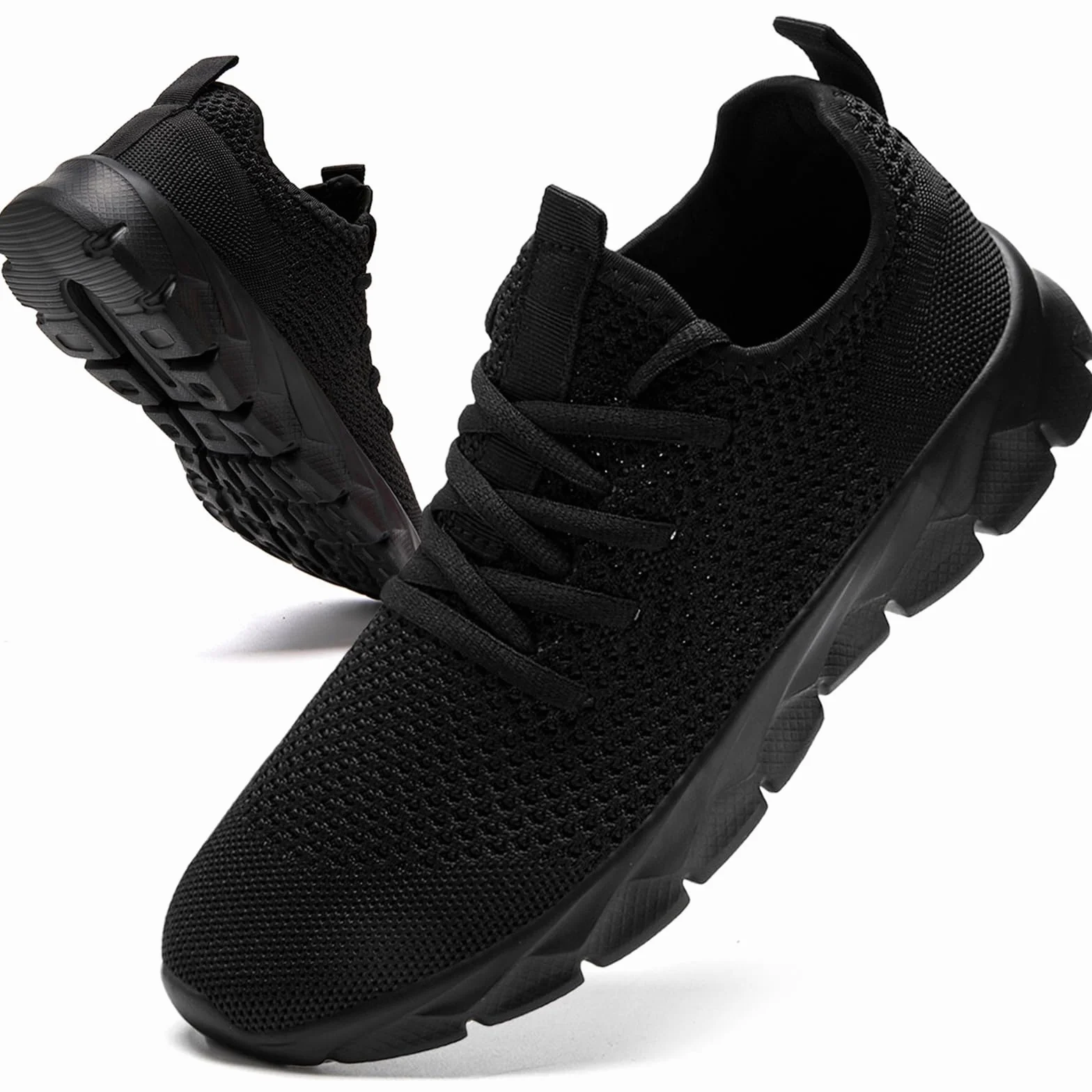 Baskets Hommes Chaussures De Course sur Route Sneaker Gym Athlétique Respirant Sports De Plein Air Jogging Léger Confortable
