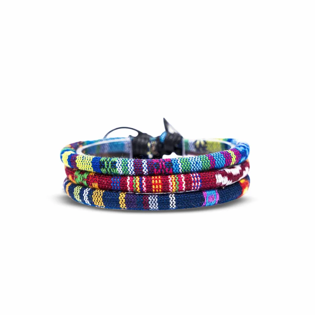 Nami Surfer Bracelet Surfeur - Boho Hippie - Accessoires de Plage et Festival - 100% Coton Écologique, Imperméable et Ajustable (Rose)