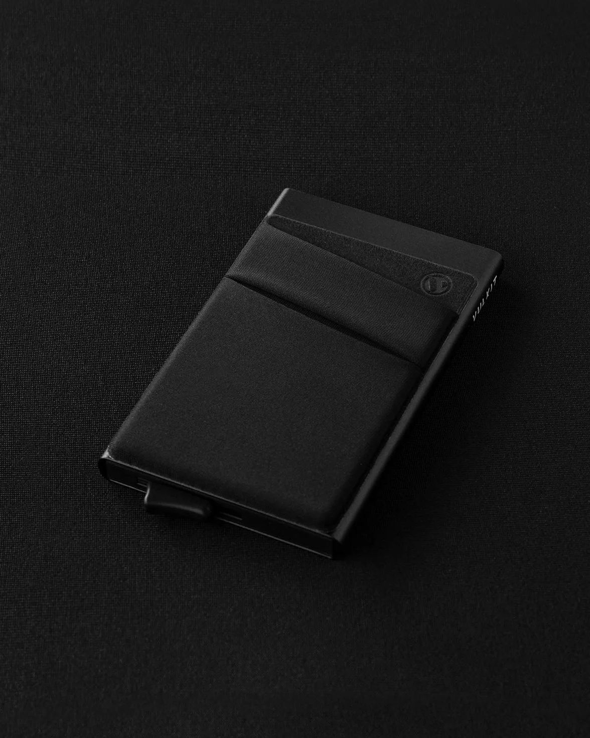 VULKIT Porte Carte de Crédit Aluminium Rigide Pop Up avec RFID Blocage