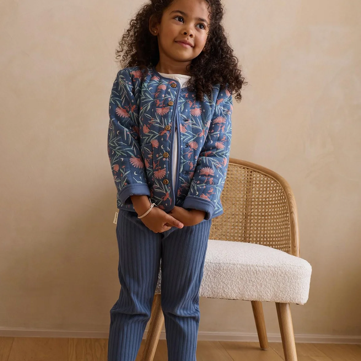Petit Béguin Dina Veste Enfant Coton Matelassé