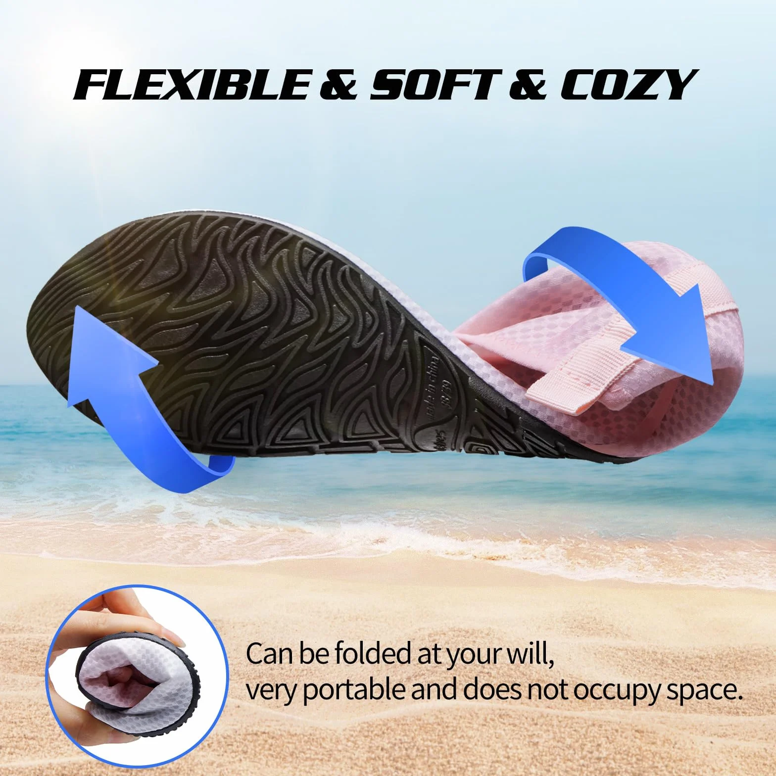 Chaussures Aquatiques Homme Femme Antidérapant Séchage Rapide Surf Snorkeling Pieds Nus