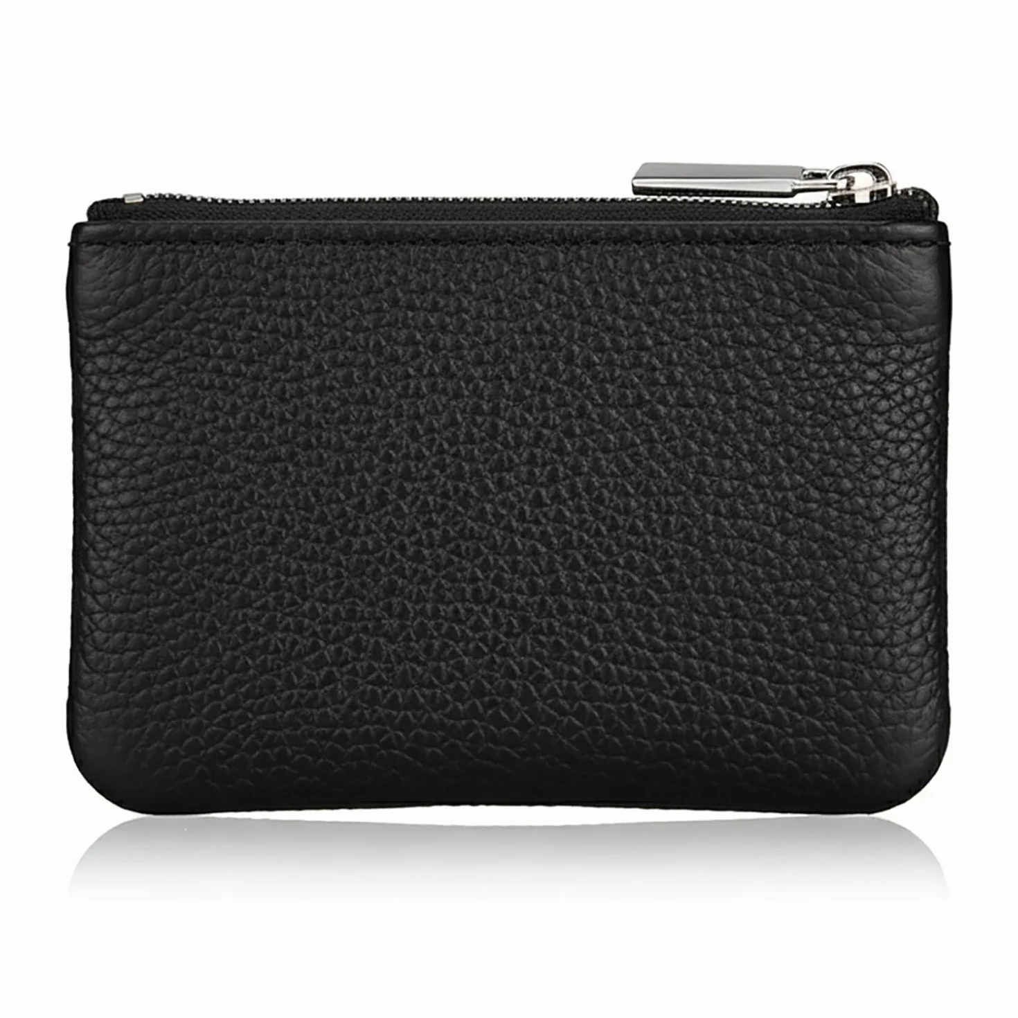 Hibate Porte-Monnaie Cuir Mini Noir Femme Homme Enfant