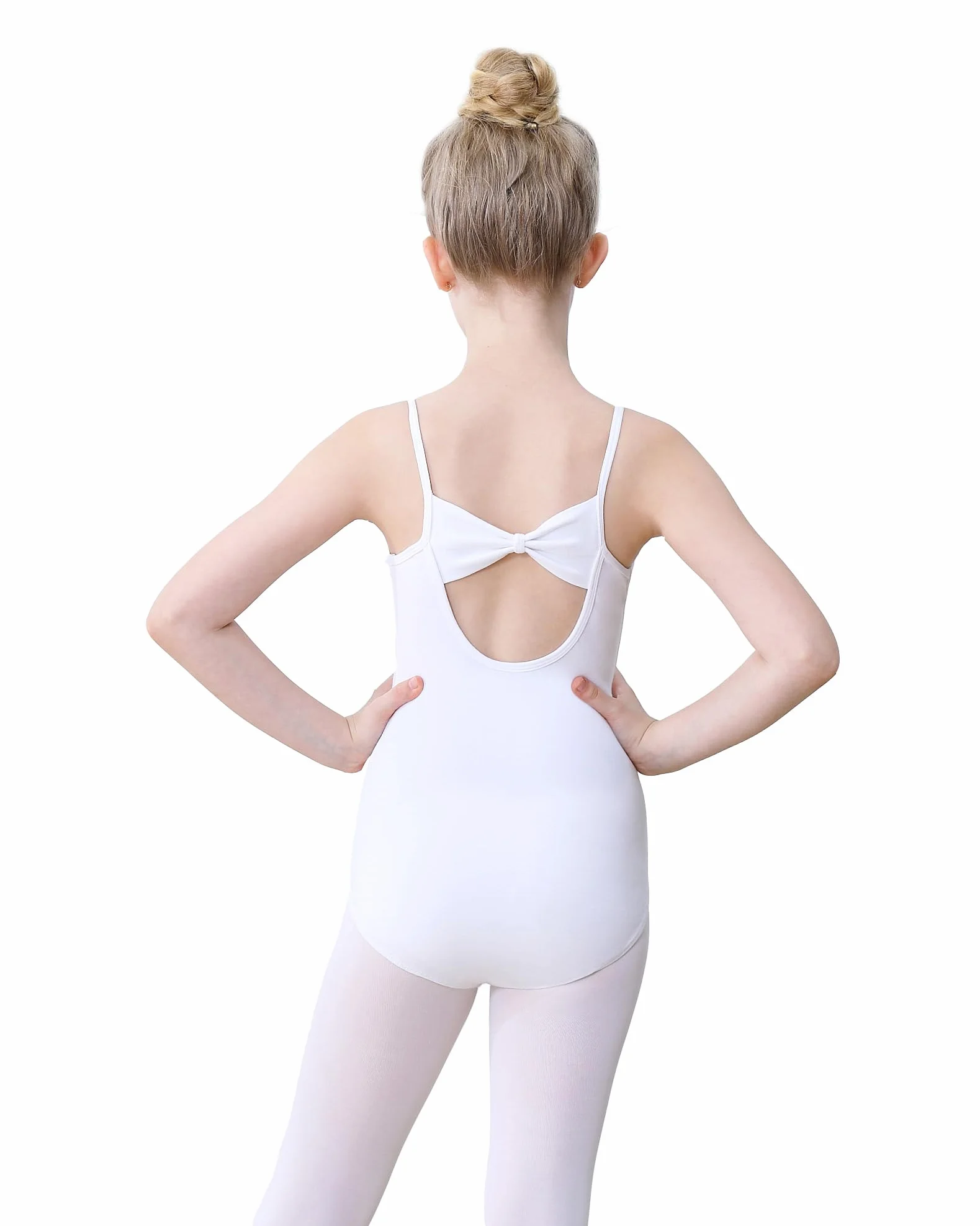 Justaucorps Danse Ballet Fille Coton Fines Bretelles