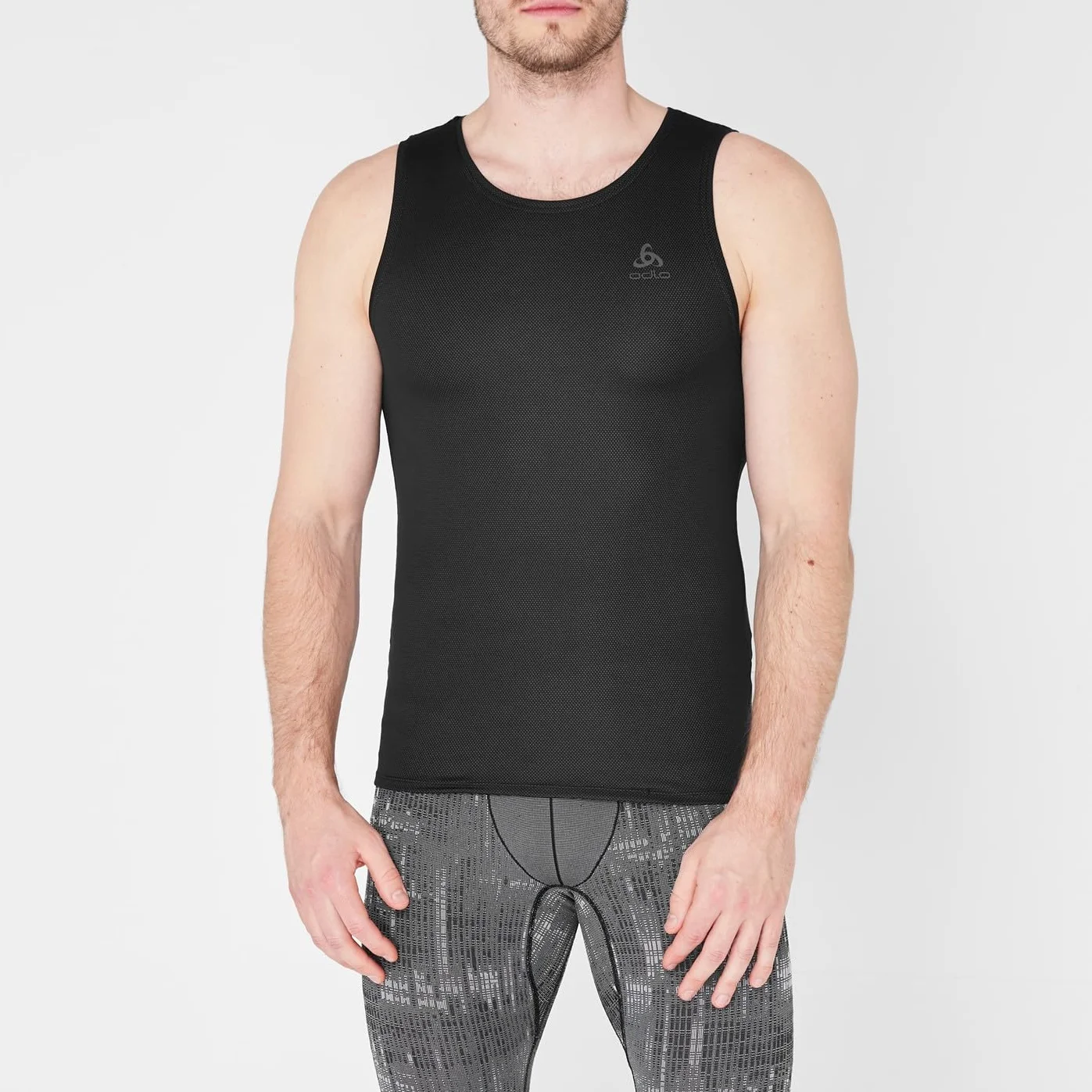Odlo Maillot de Corps Homme Manches Courtes Active F-Dry Light T-Shirt Fonctionnel sous-vêtement Sport
