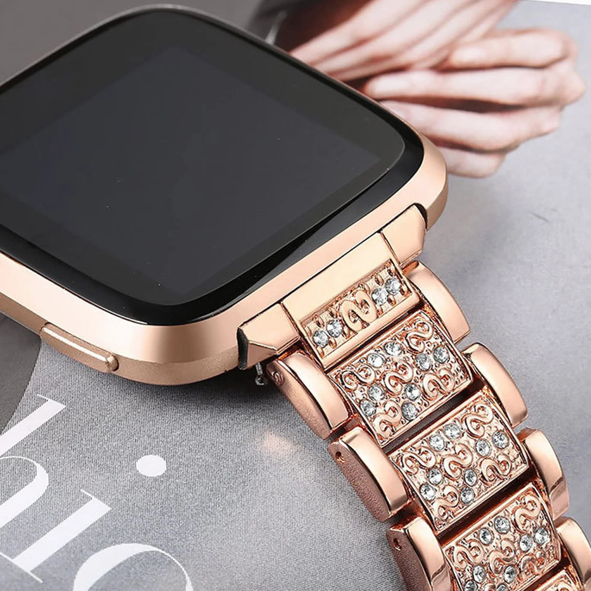 Blueshaweu Bracelet métallique en acier inoxydable pour femme compatible Ice-Watch Ice Smart Series 18 mm 20 mm 22 mm
