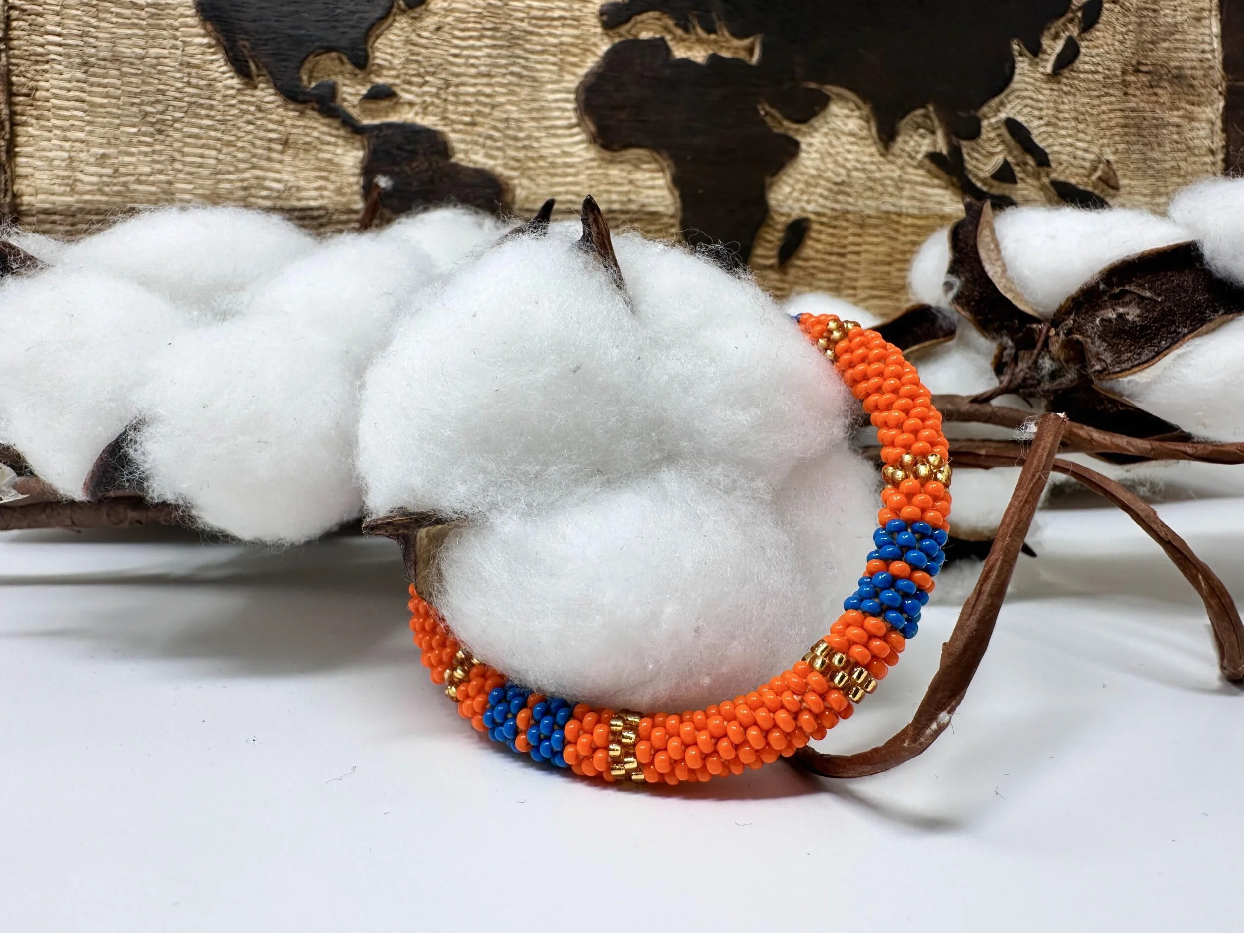 Yvelise Bracelet femme Népalais perles Fait main Authentique