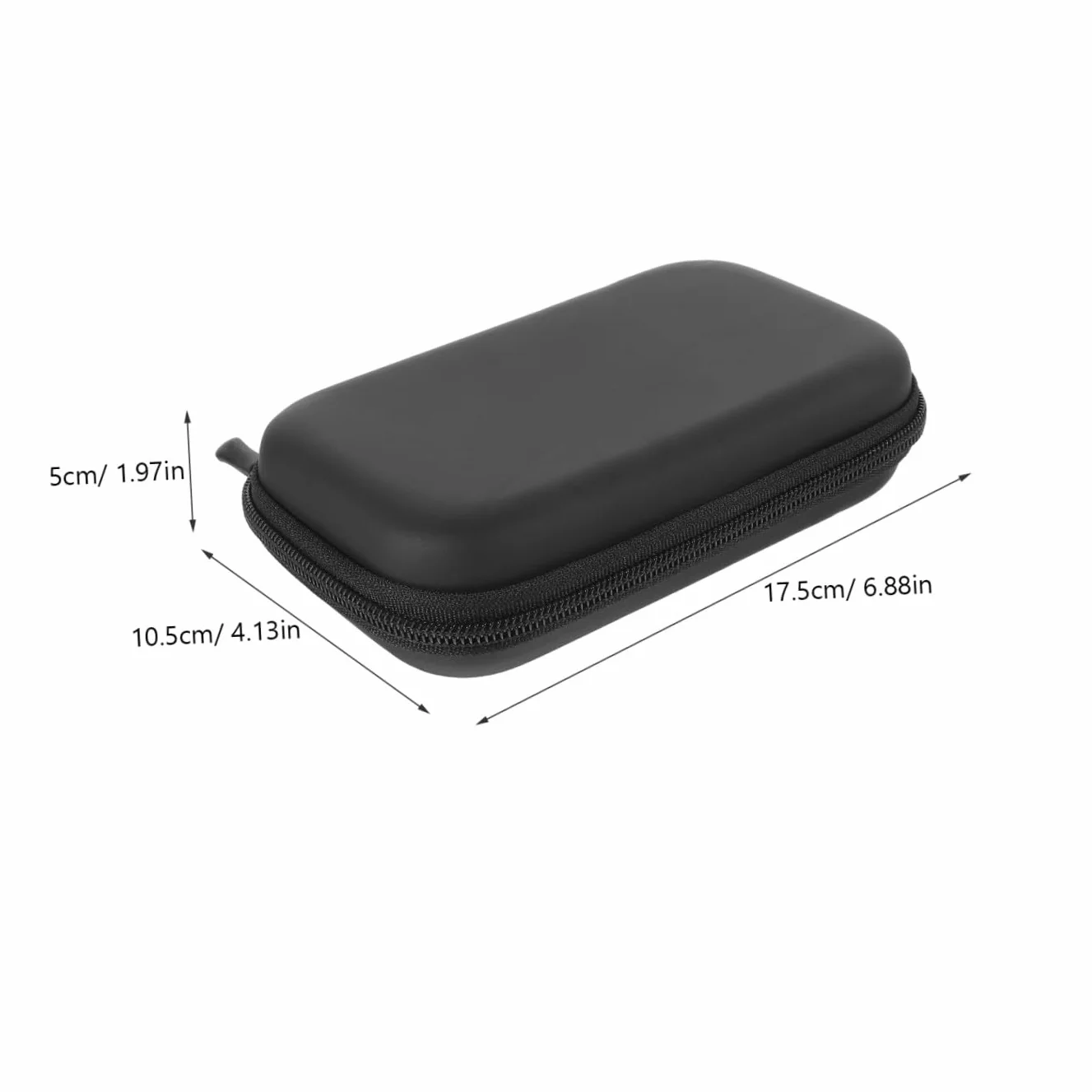 Étui en cuir PU organisateur de rangement pour cravate et accessoires électroniques
