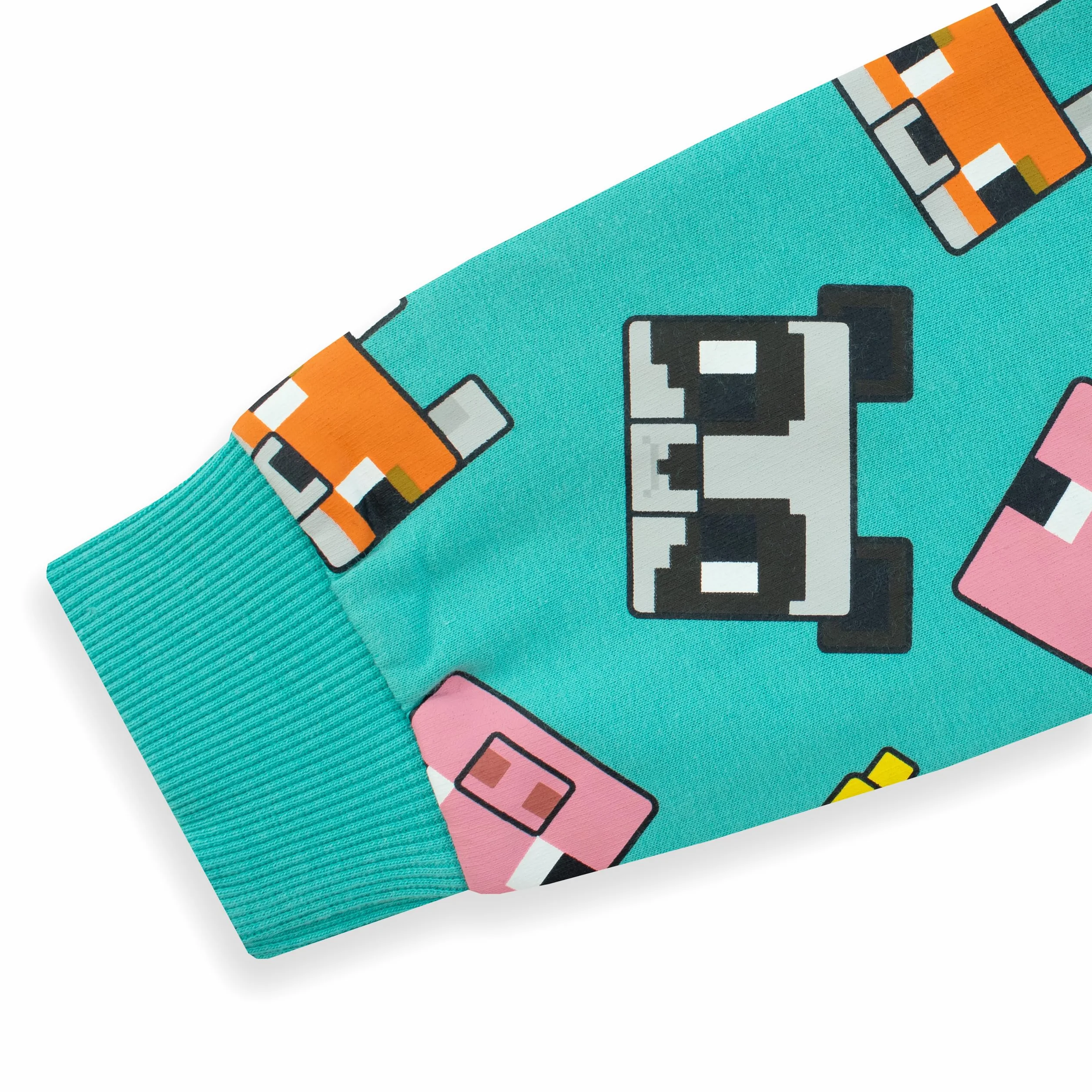 Sweat à Capuche Minecraft pour Filles Gamers 5-13 Ans