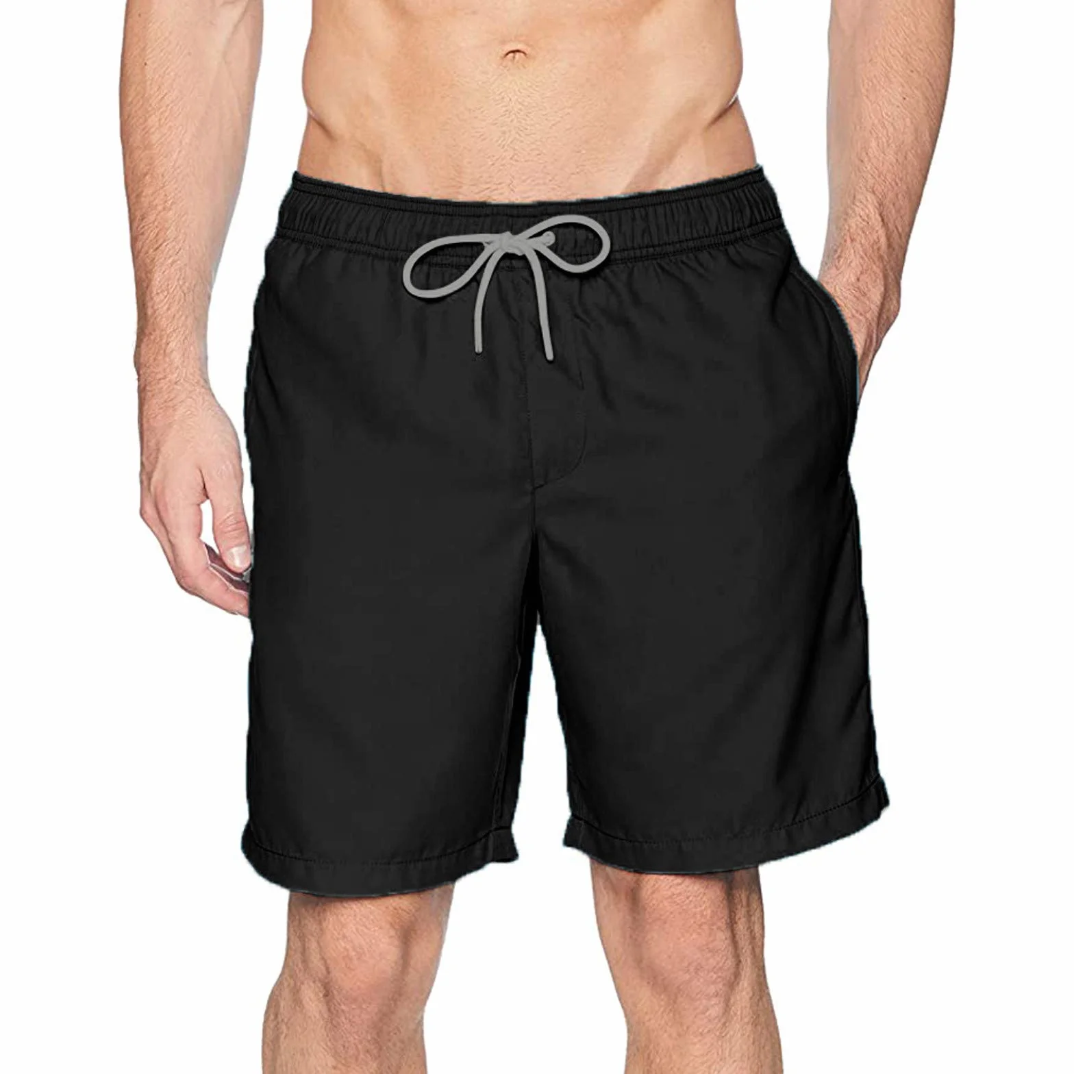 Maillot de Bain Homme Séchage Rapide avec Poches Doublure Mesh Bermuda A48