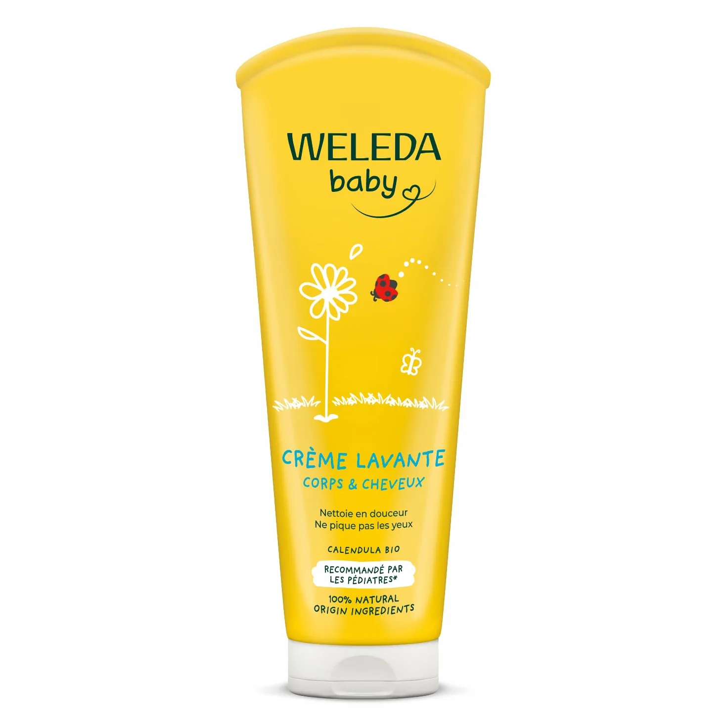 WELEDA Crème lavante Corps & Cheveux 200 ml NATRUE Vegan