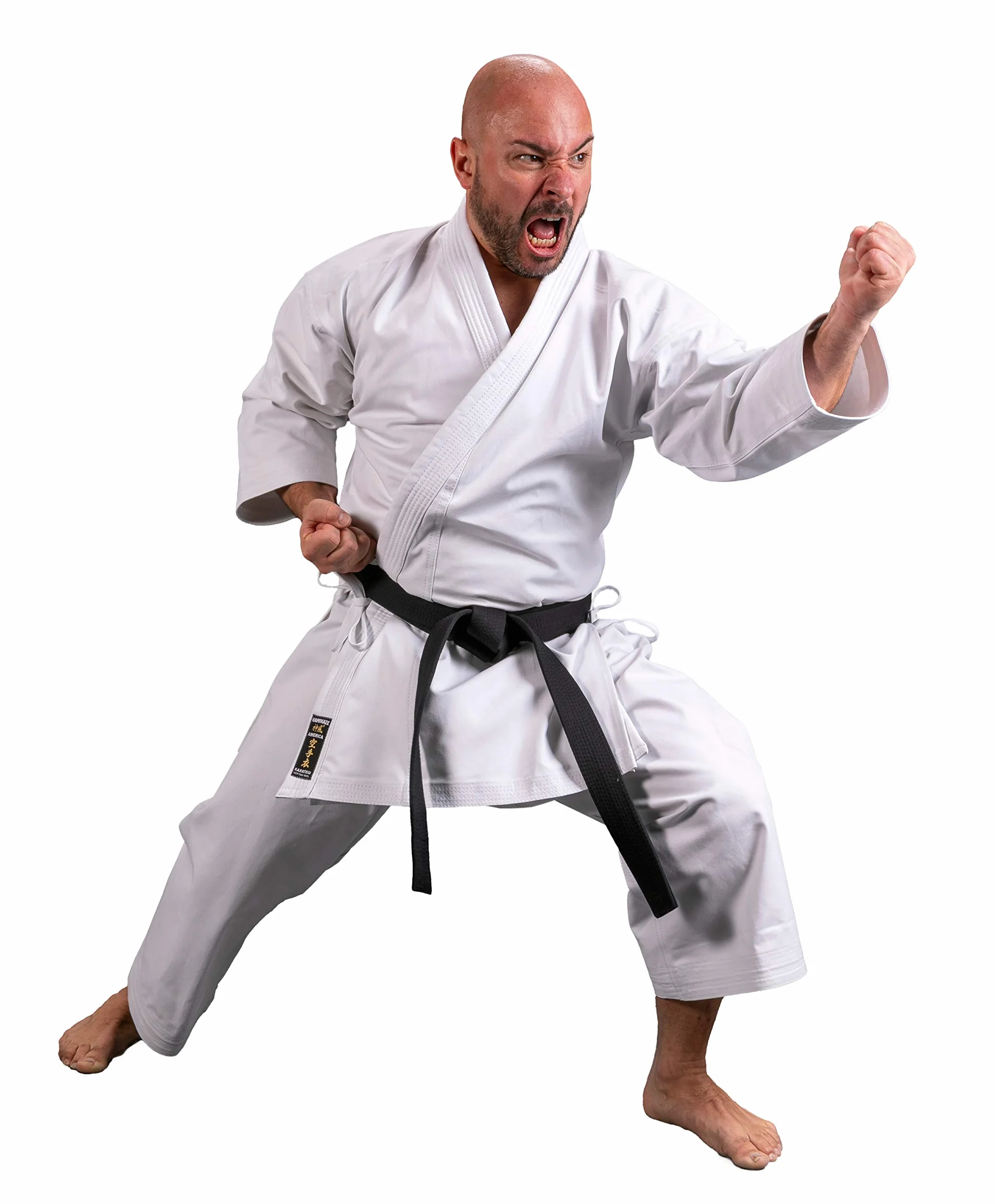 Kamikaze Kimono America Karaté Entraînement Compétition Kata