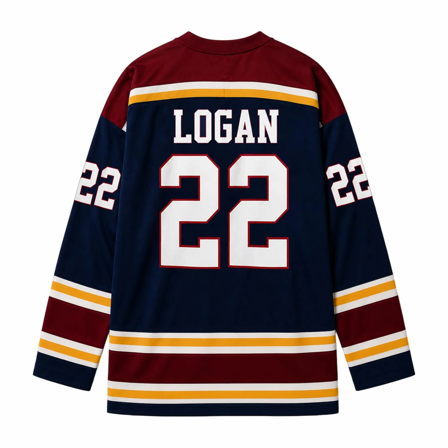 Maillot Hockey sur Glace Unisexe, Haut de Sport Chic pour Hommes et Femmes