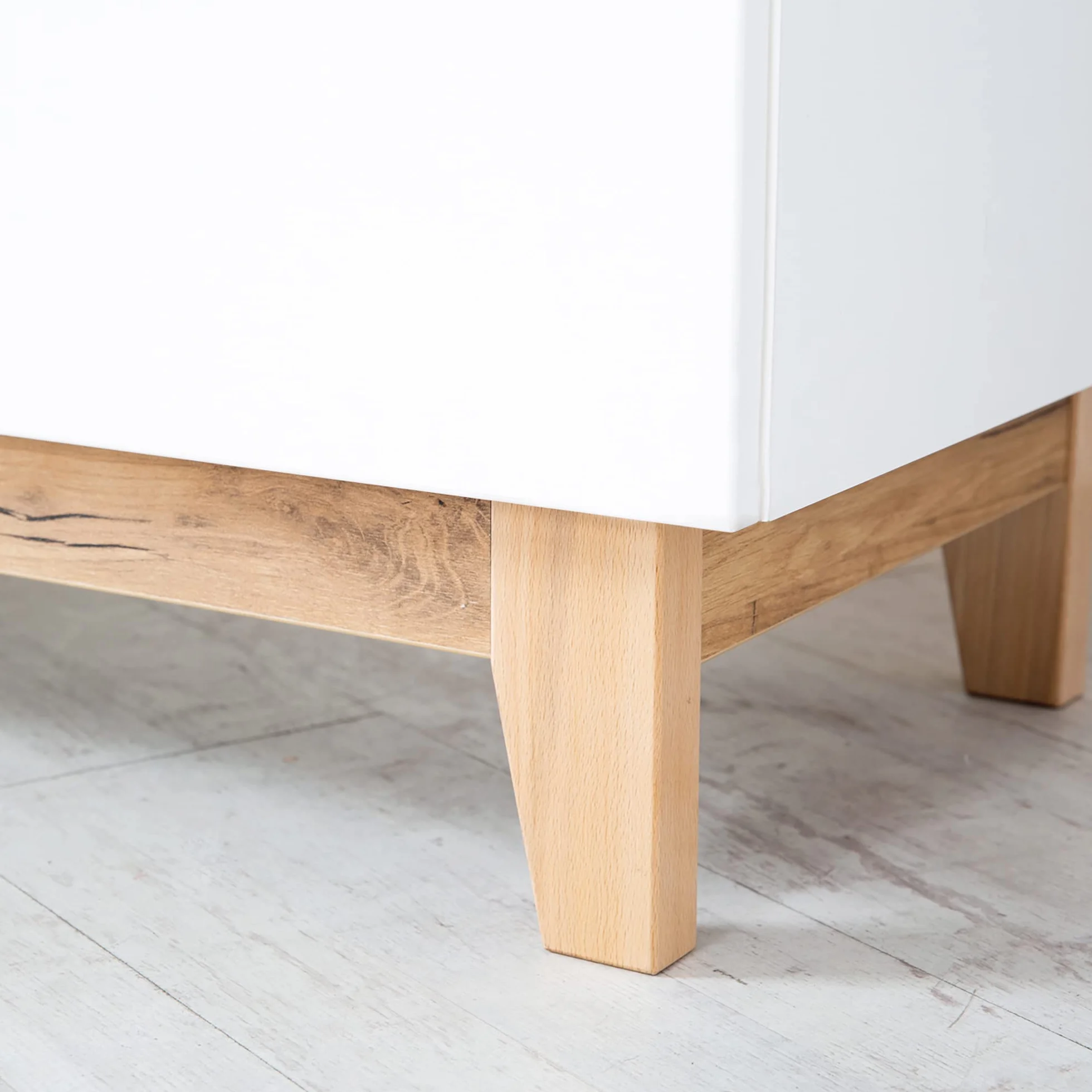 Table à Langer Finn 3 Tiroirs Hauteur 94 cm Amortissement
