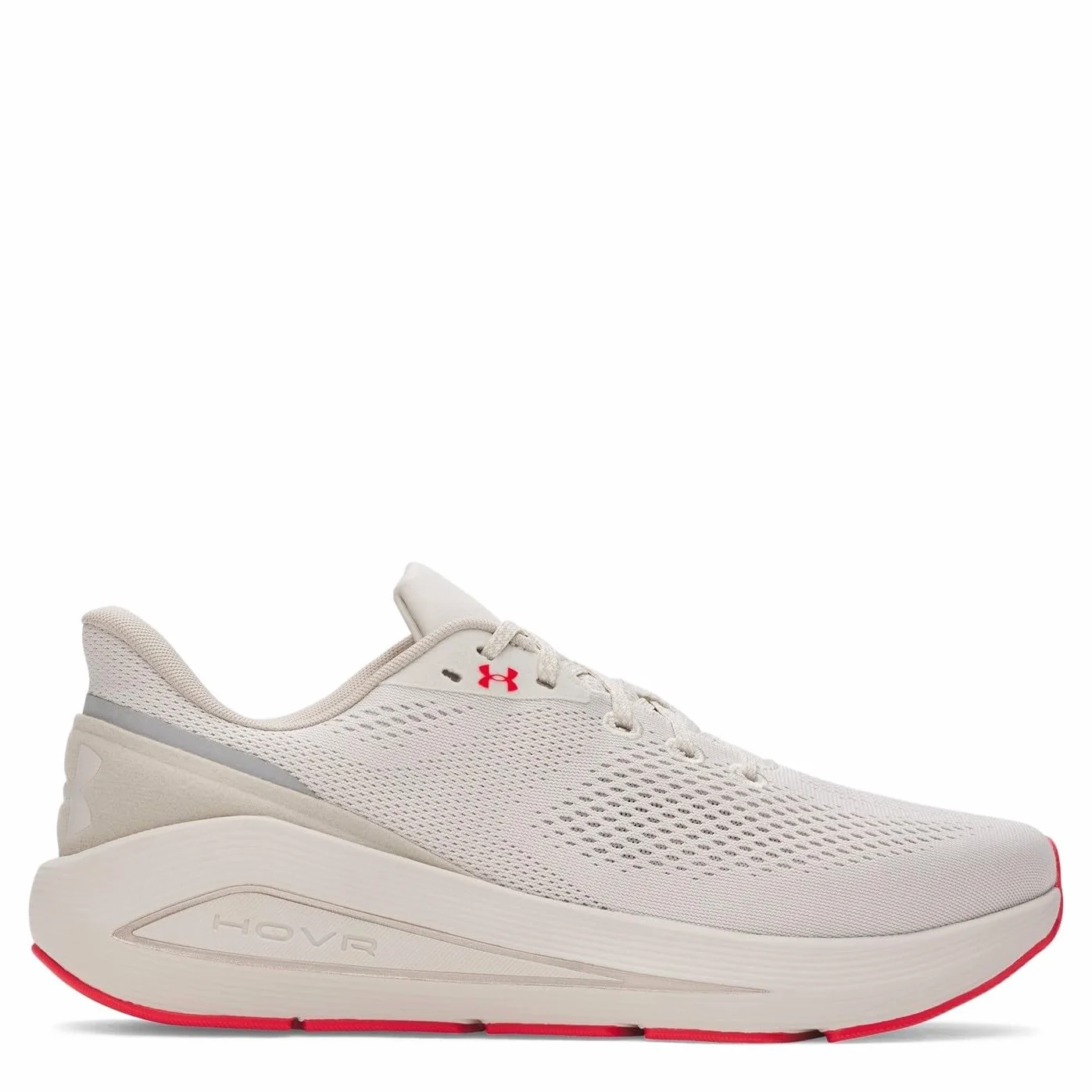 Under Armour Sonic 7 Chaussures de Running Hommes Summit White/Khaki Base/Racer Red