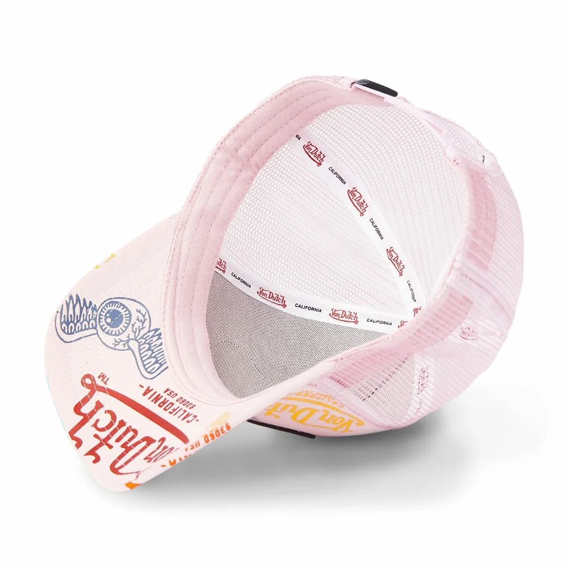 Von Dutch Casquette Ajustable Homme Femme Cap Athlétique