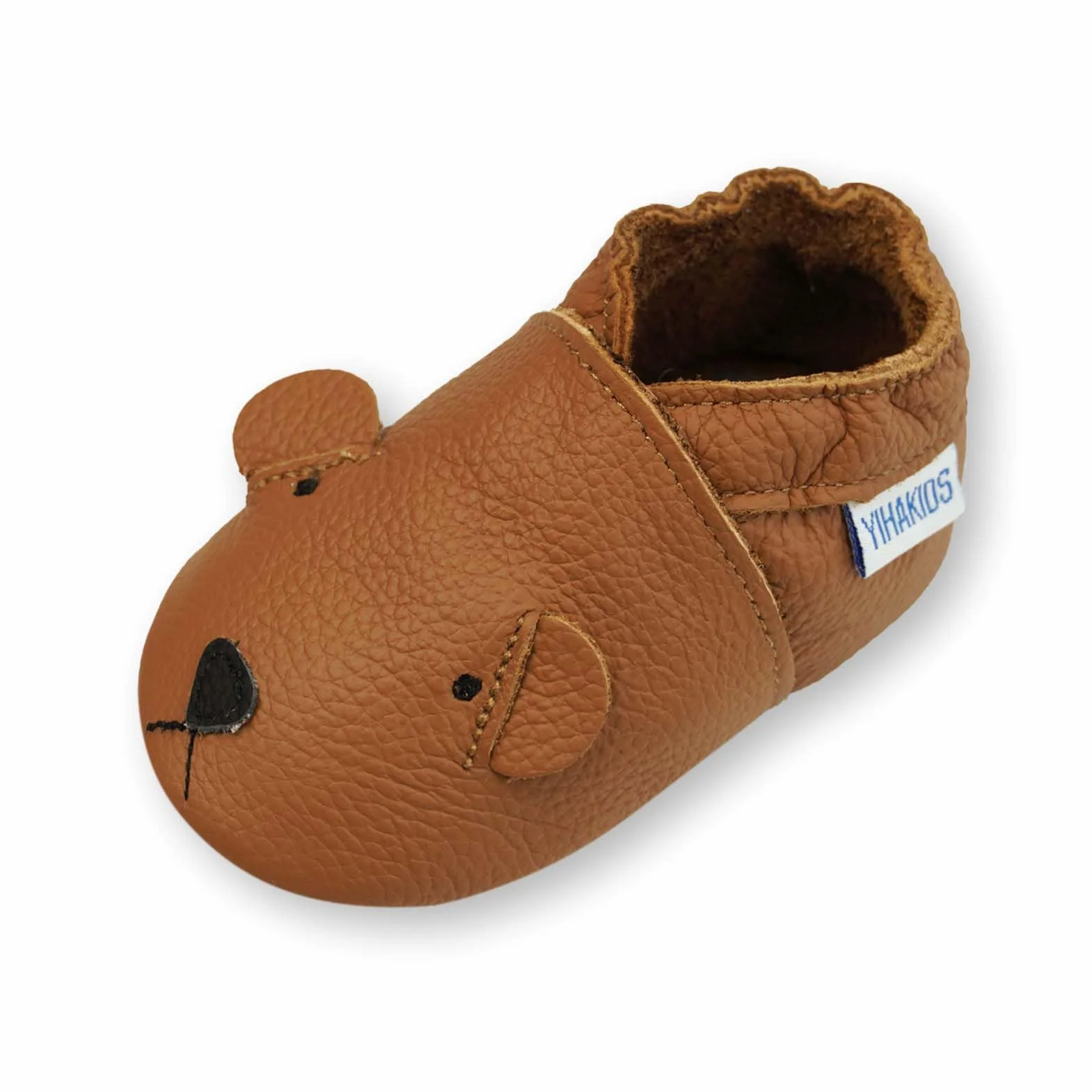 YIHAKIDS Chaussures Bébé Filles Garçons Cuir Souple Premiers Pas 0-6 Mois - 2 Ans