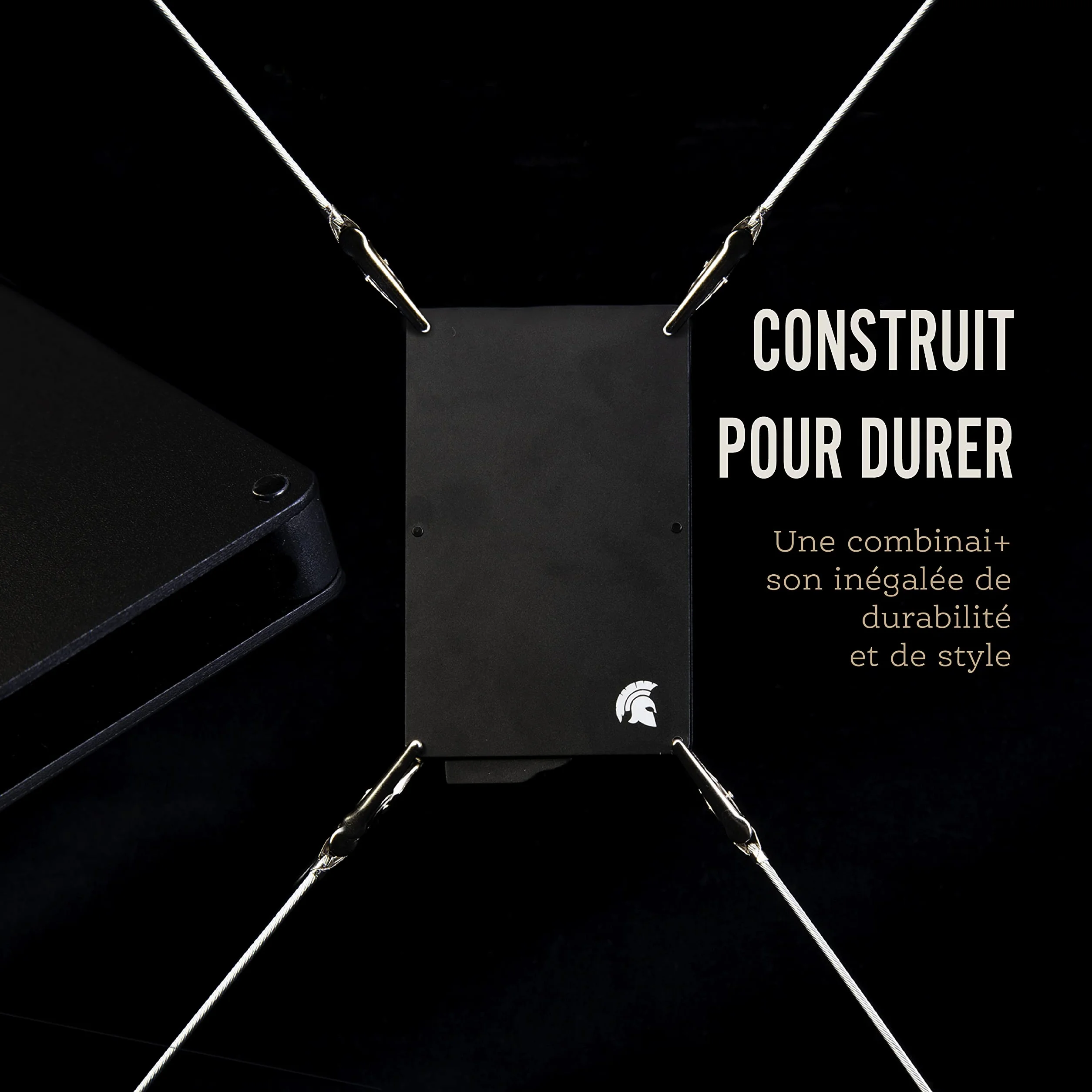 POWR Porte-Cartes RFID Coulissant Protecteur de Cartes de Crédit sans Contact