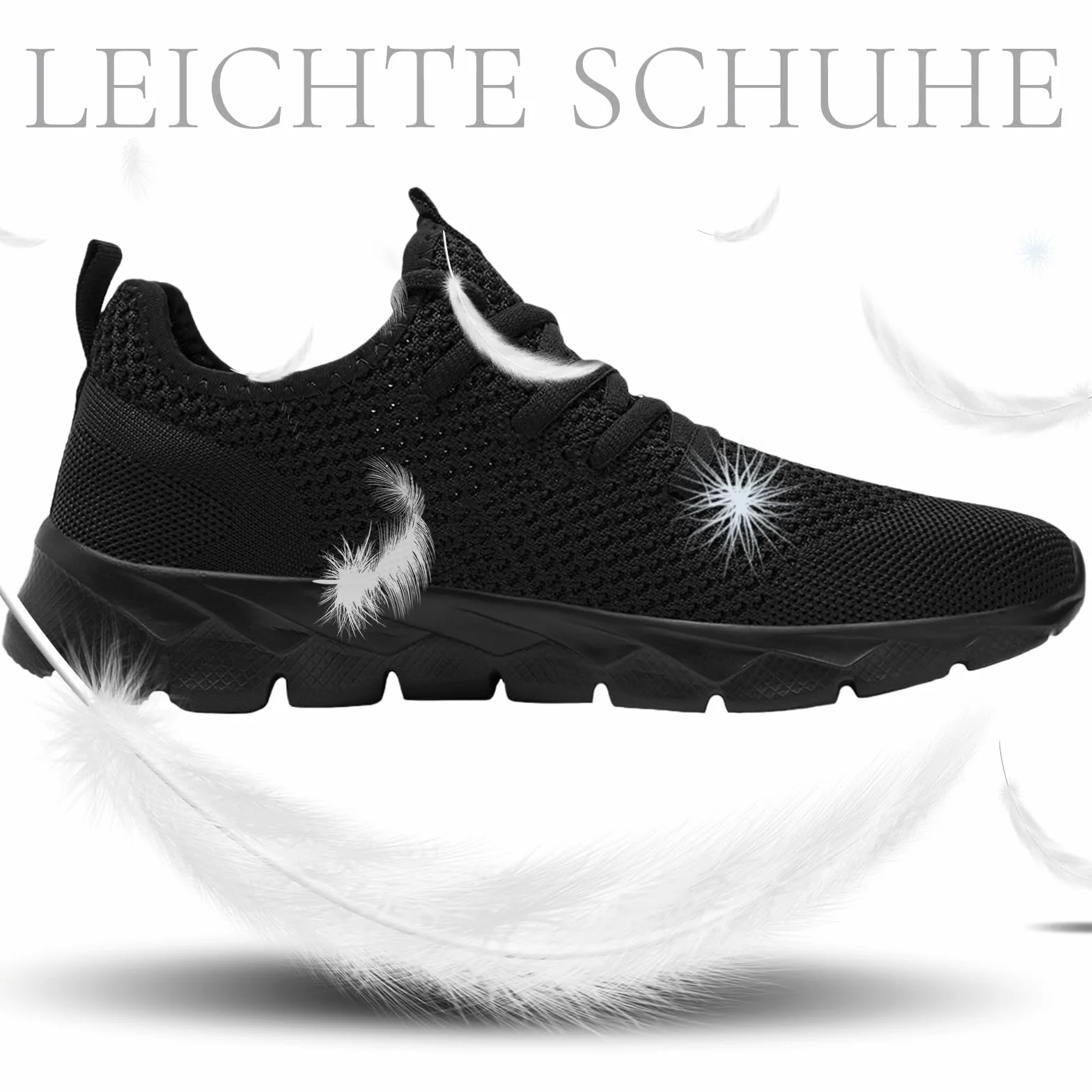 Baskets Hommes Chaussures De Course sur Route Sneaker Gym Athlétique Respirant Sports De Plein Air Jogging Léger Confortable