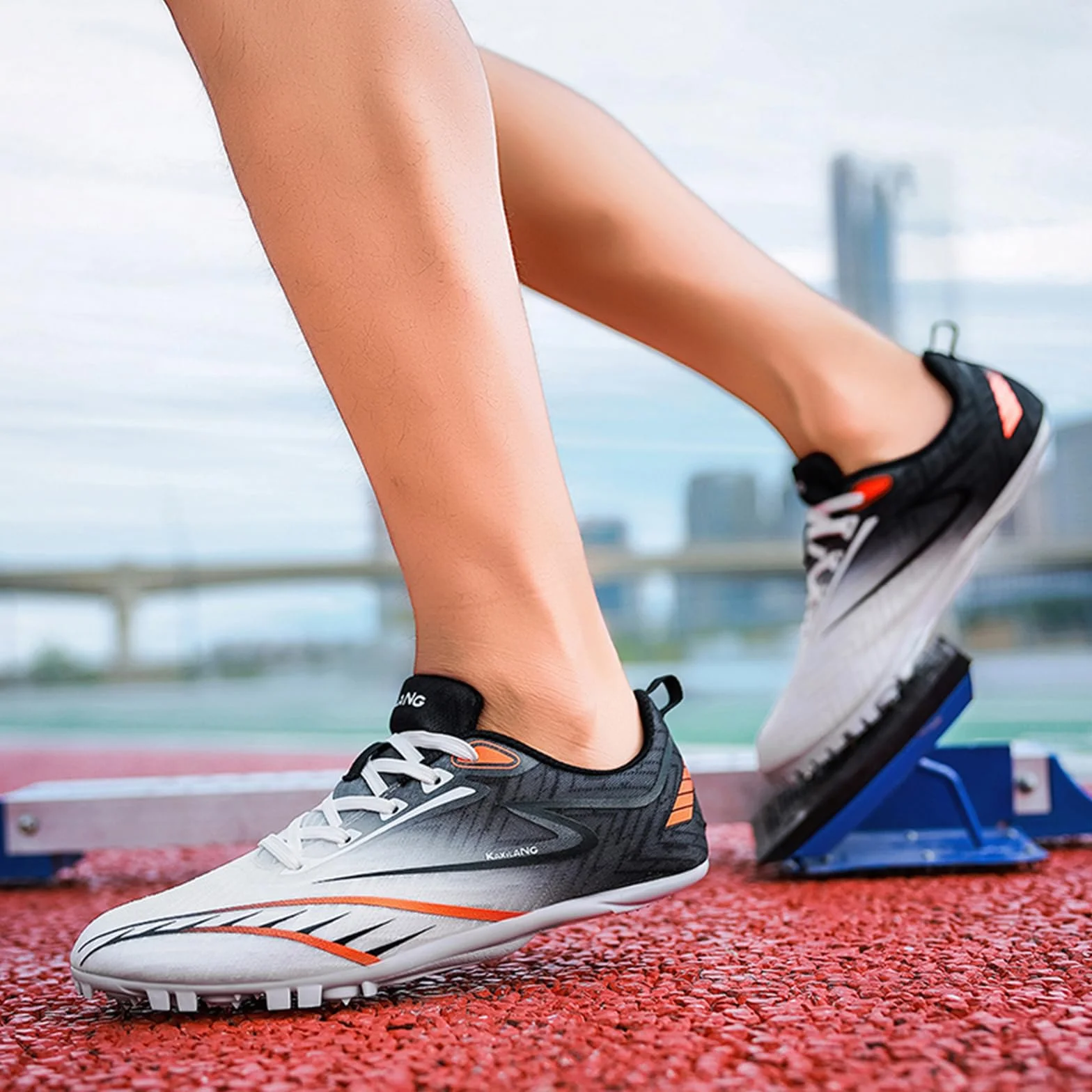 Chaussures D'athlétisme à Pointes Baskets Légères Hommes Femmes