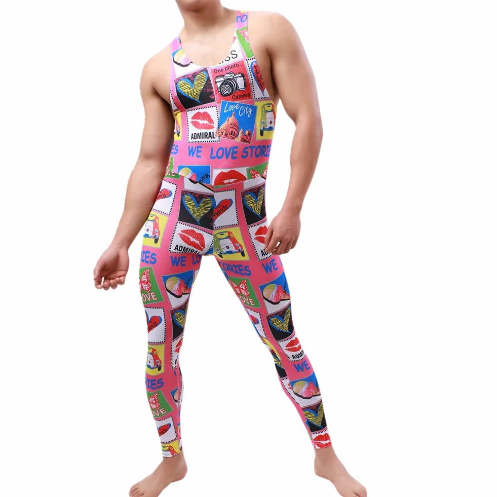 Hommes Lutte Singlet Débardeur Vêtements de Sport sous-vêtements