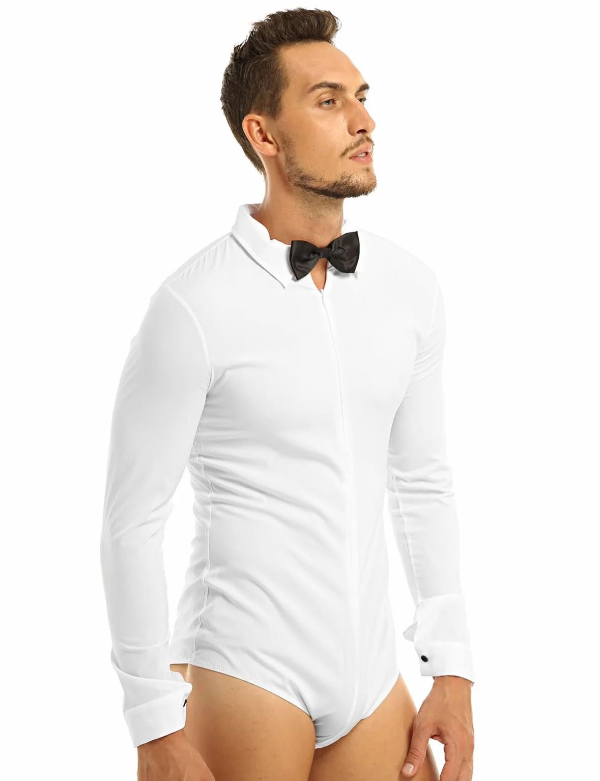 Body Chemise Danse Latine Justaucorps Danse Classique Gym Chemise Manches Longues Mode Jazz Performance Bodys