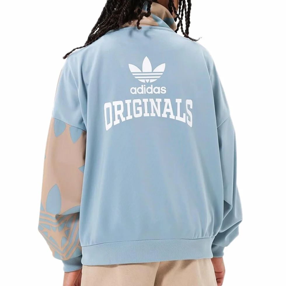 Adidas Veste de Survêtement Bleu Fille Track Top