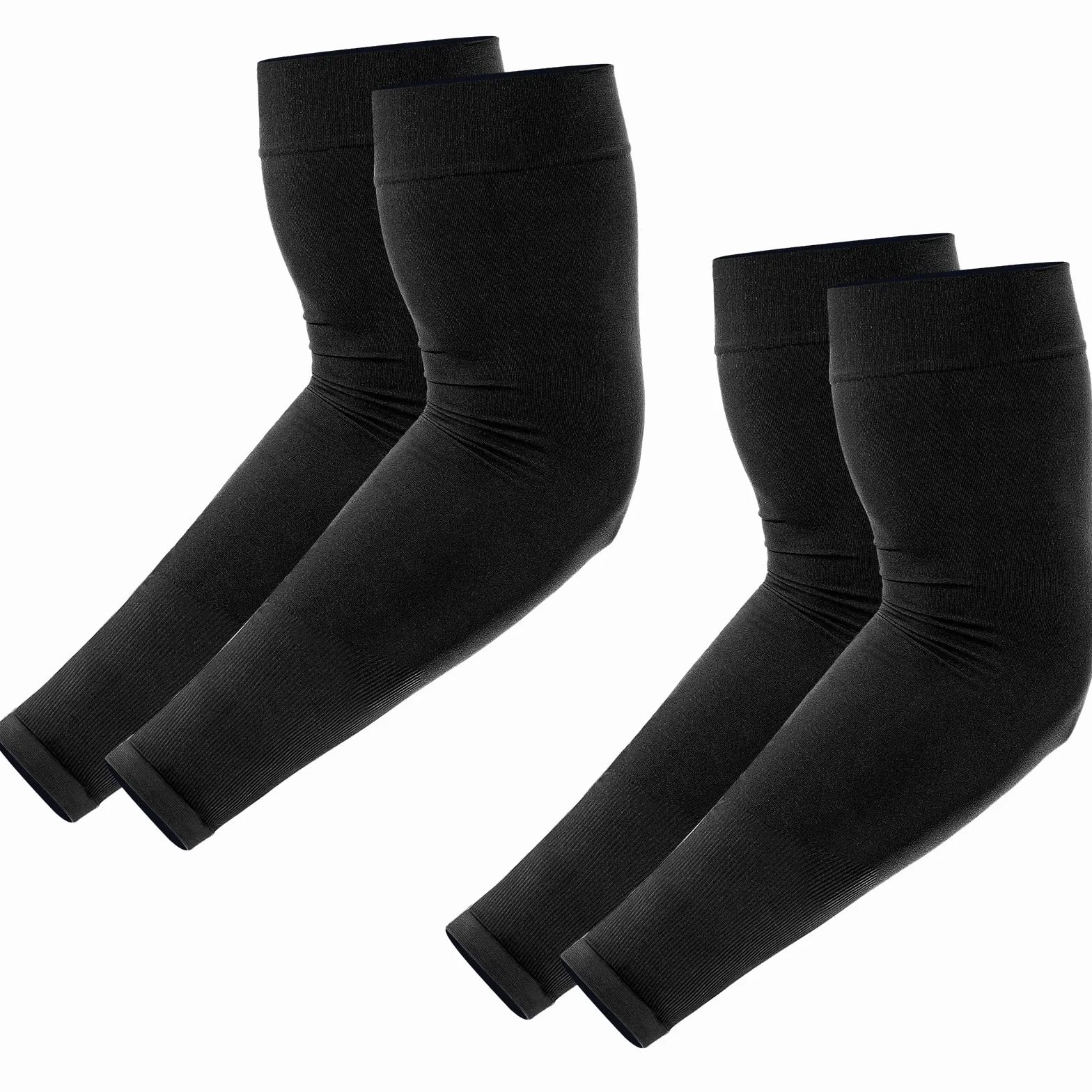 Manchettes de Bras Anti-UV Compression Sport pour Hommes et Femmes