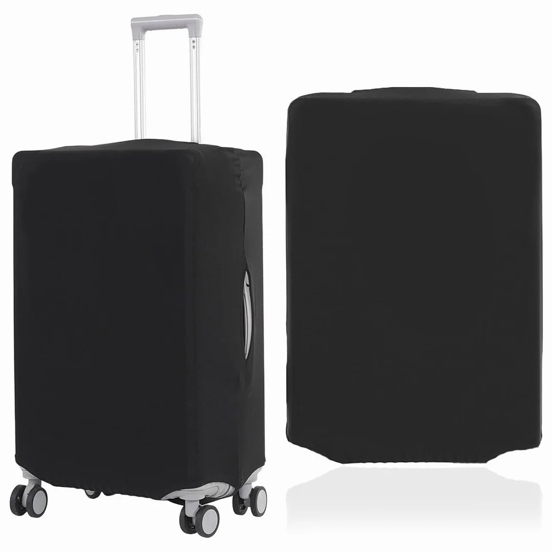 Housse Protection Valise Elastique Silicone pour Bagages Réutilisable Noir XL