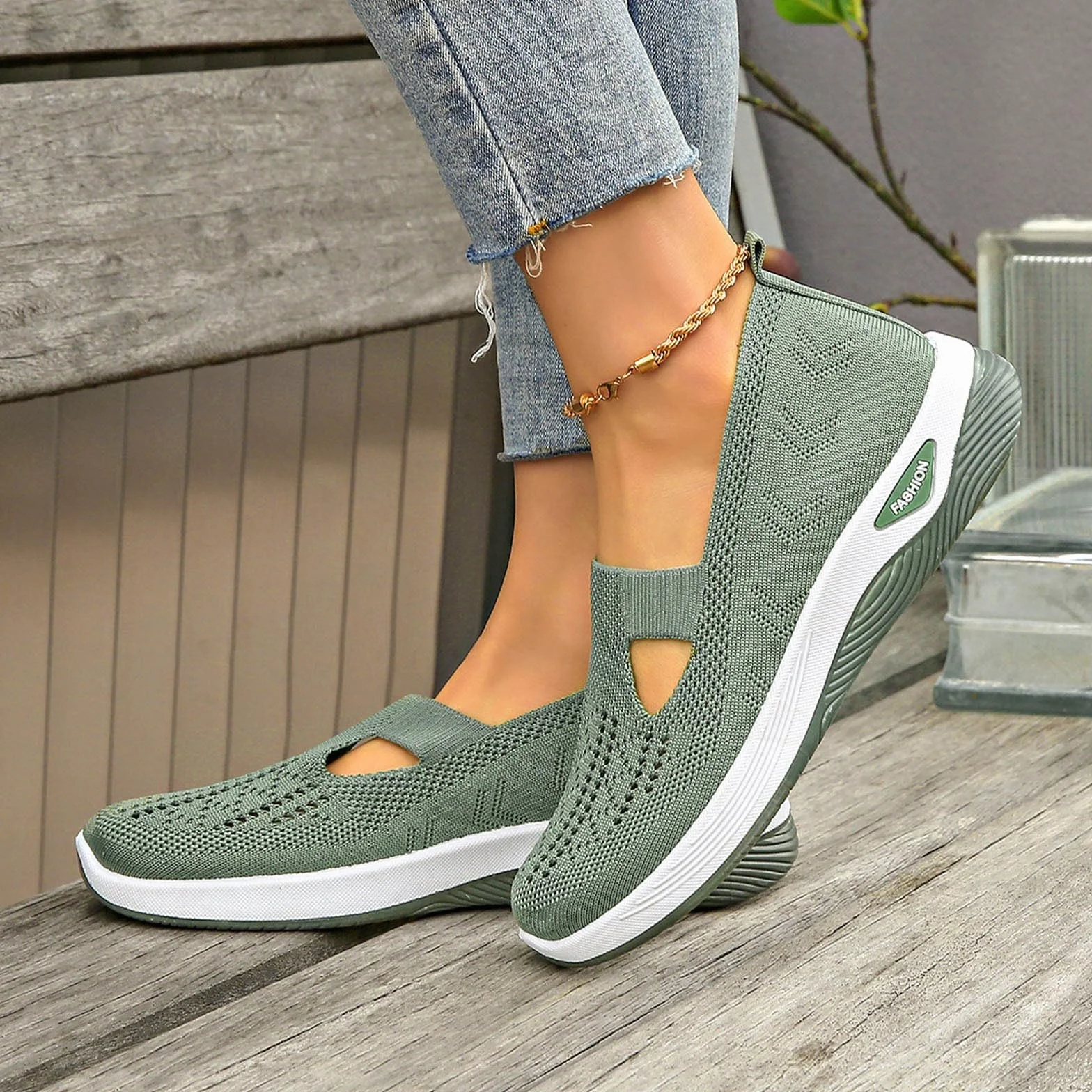 Chaussure Orthopédique Femme - Basket Mode Sport pour Femmes Basquette Marche Printemps Ete Pieds Larges Confortable