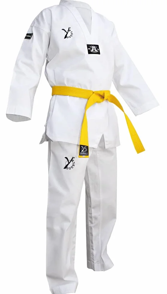 DOUBLE Y Generation Dobok Taekwondo Neutre