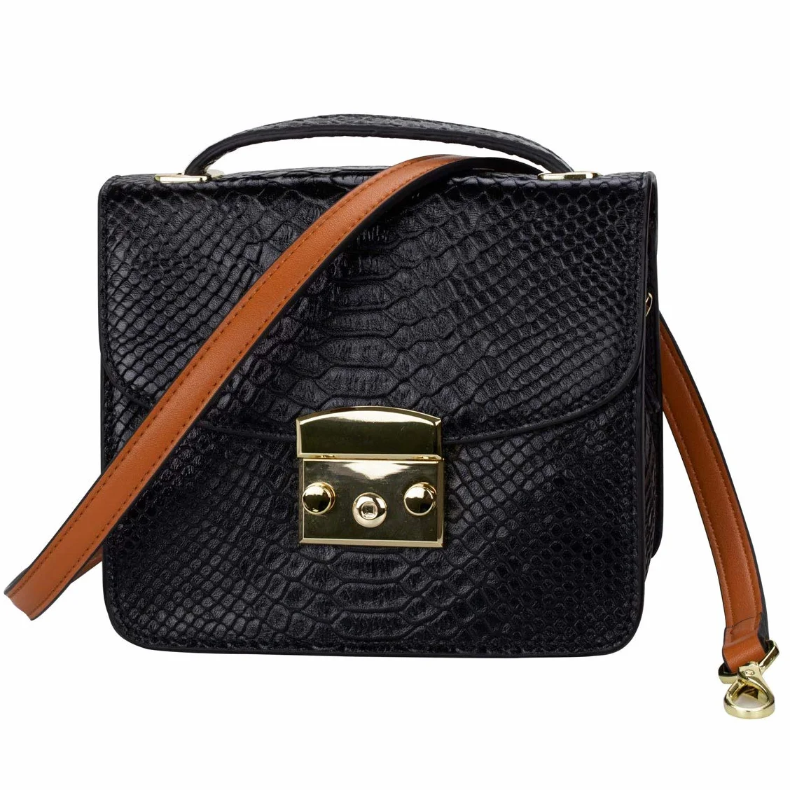 Sangle de Rechange en Cuir pour Sac à Main Longue et Réglable Marron Taille M