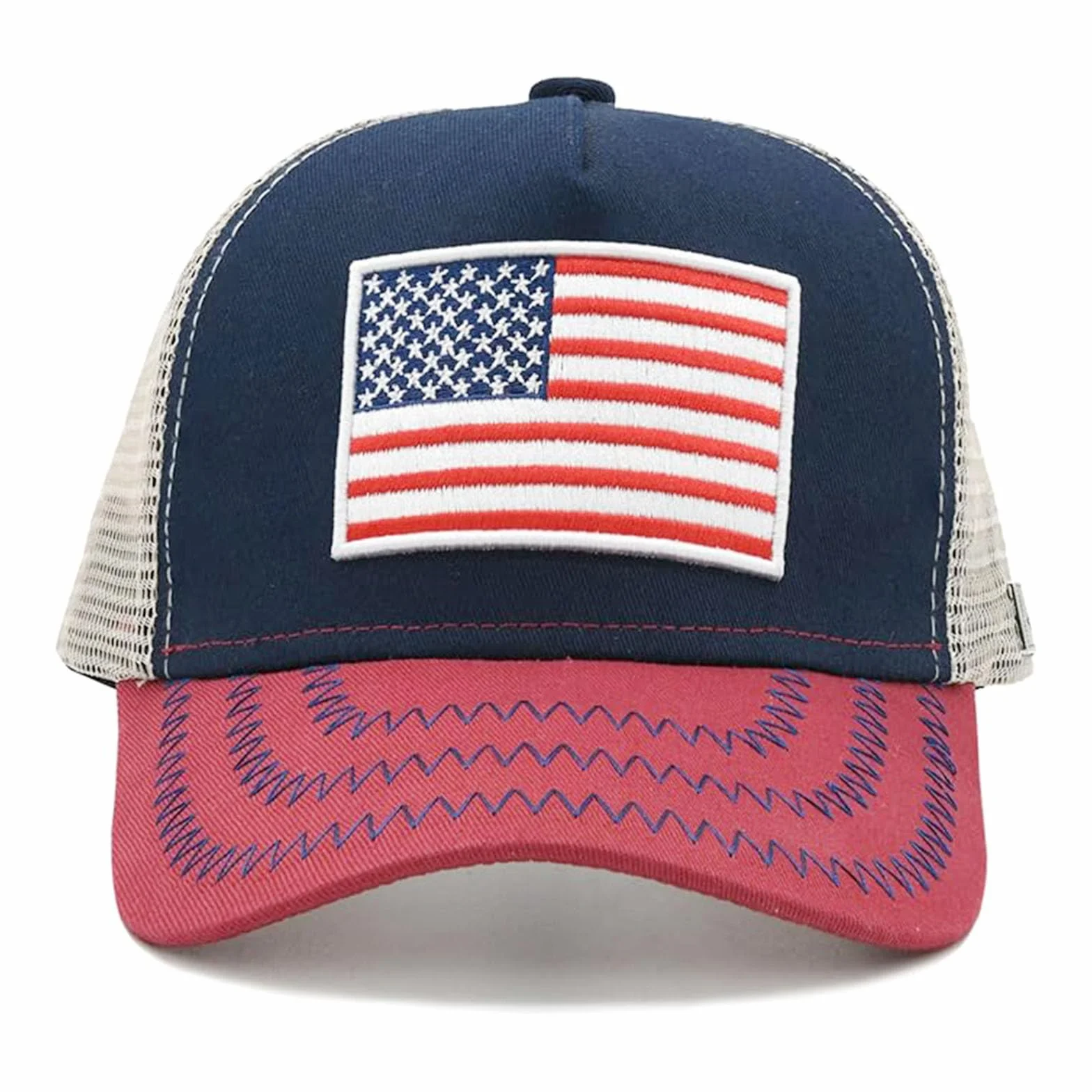 Sunlark Broderie Casquette Trucker Enfant Réglable Respirante Chapeau de Baseball Mesh 2-8 Ans