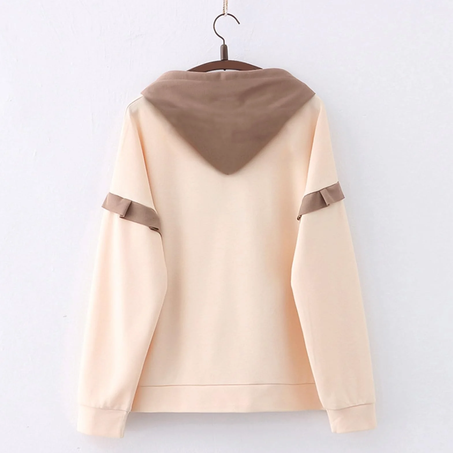 Sweats à Capuche Fille Imprimé Cartoon Sweatshirt Confortable Enfant Pull