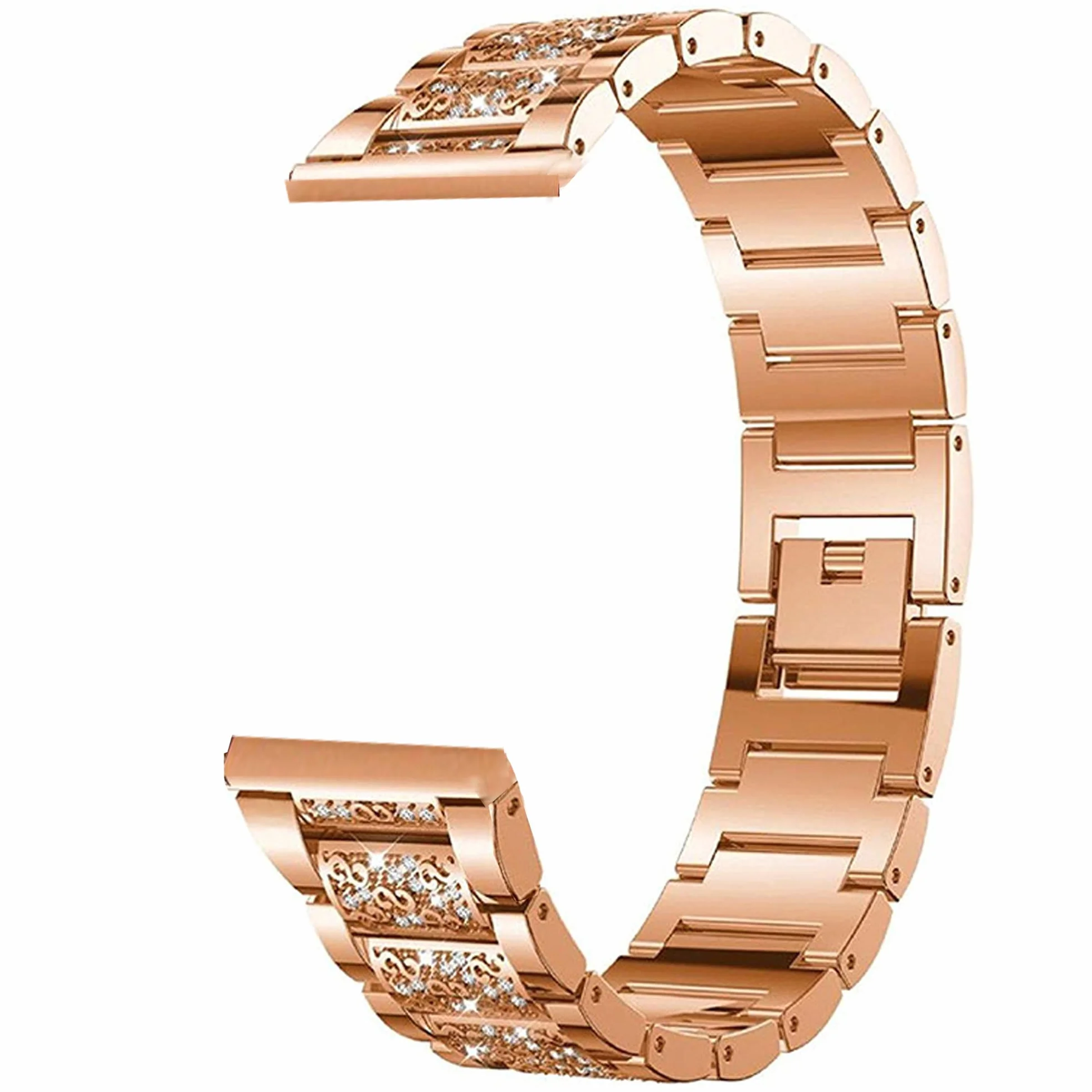 Blueshaweu Bracelet métallique en acier inoxydable pour femme compatible Ice-Watch Ice Smart Series 18 mm 20 mm 22 mm