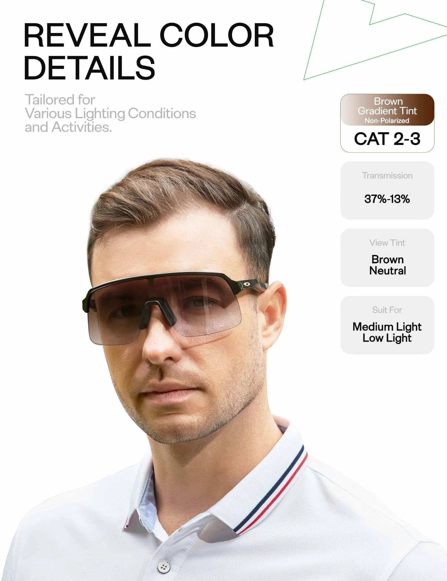 Verres de rechange Oakley Cohort OO9301 polarisées HD protection UV résistant aux chocs