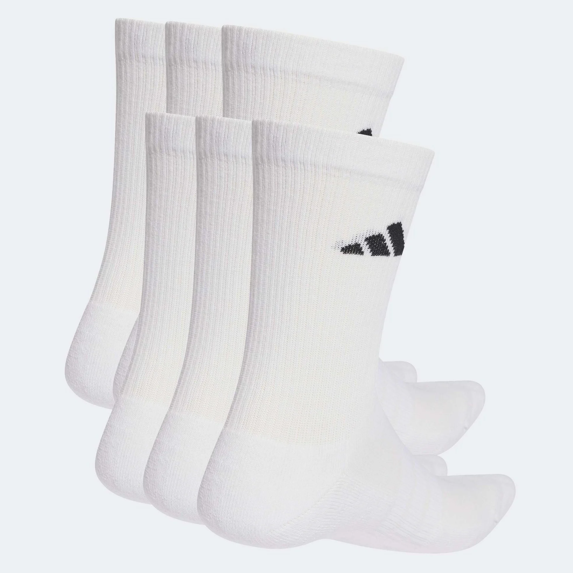 adidas Chaussettes matelassées mi-mollet 6 paires