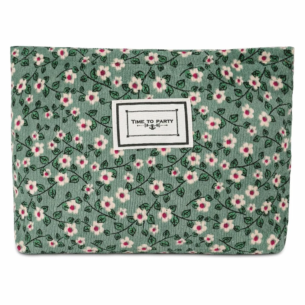 Aucuu Trousse de Toilette Voyage en Toile, Sac Organiseur Cosmétique Femme