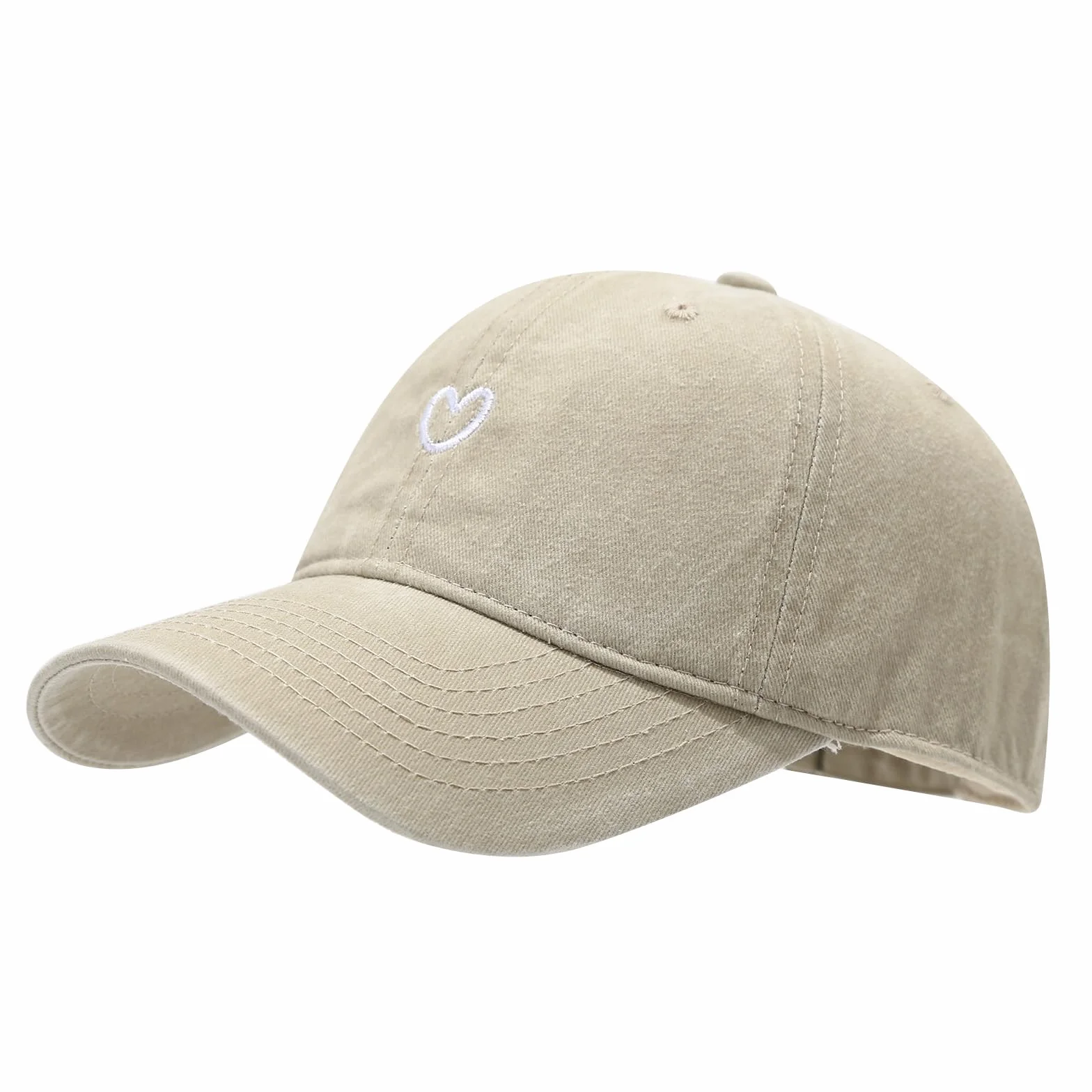 Casquette Baseball Femme Coton Réglable Sport