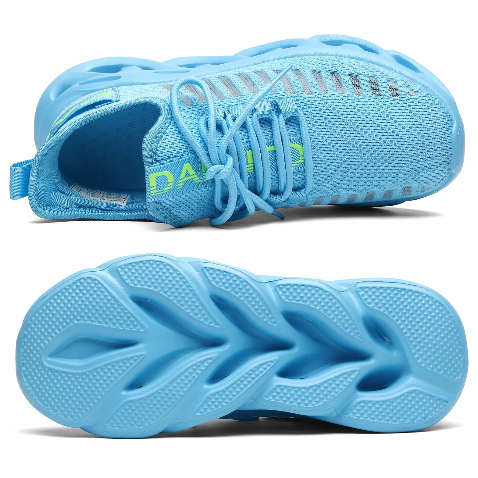Dannto Chaussures de Sport Running Basket Homme Femme Course Fitness Tennis Gym Respirantes Sneakers Casual Multicolore Légères