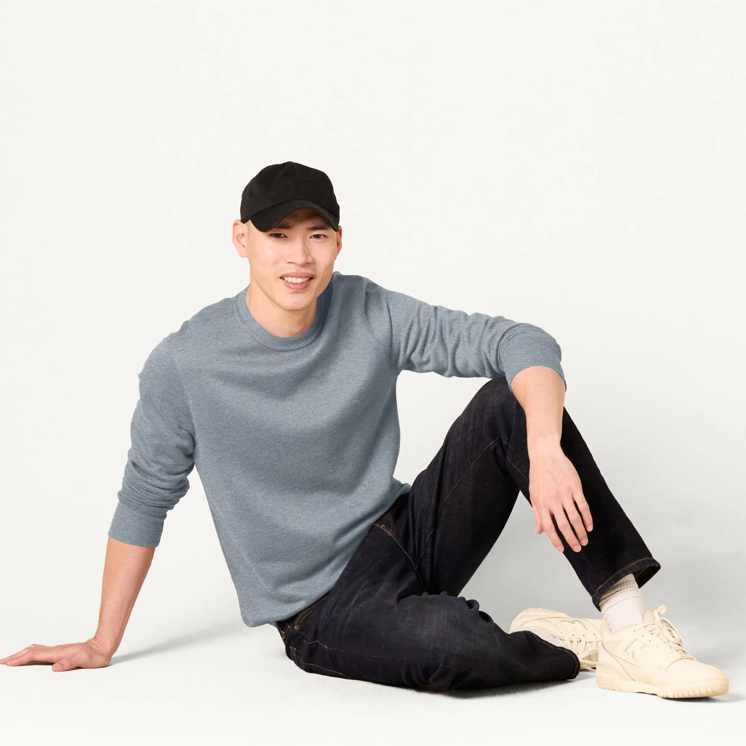 Amazon Essentials Homme Sweat-Shirt à col Rond en Polaire Grandes Tailles