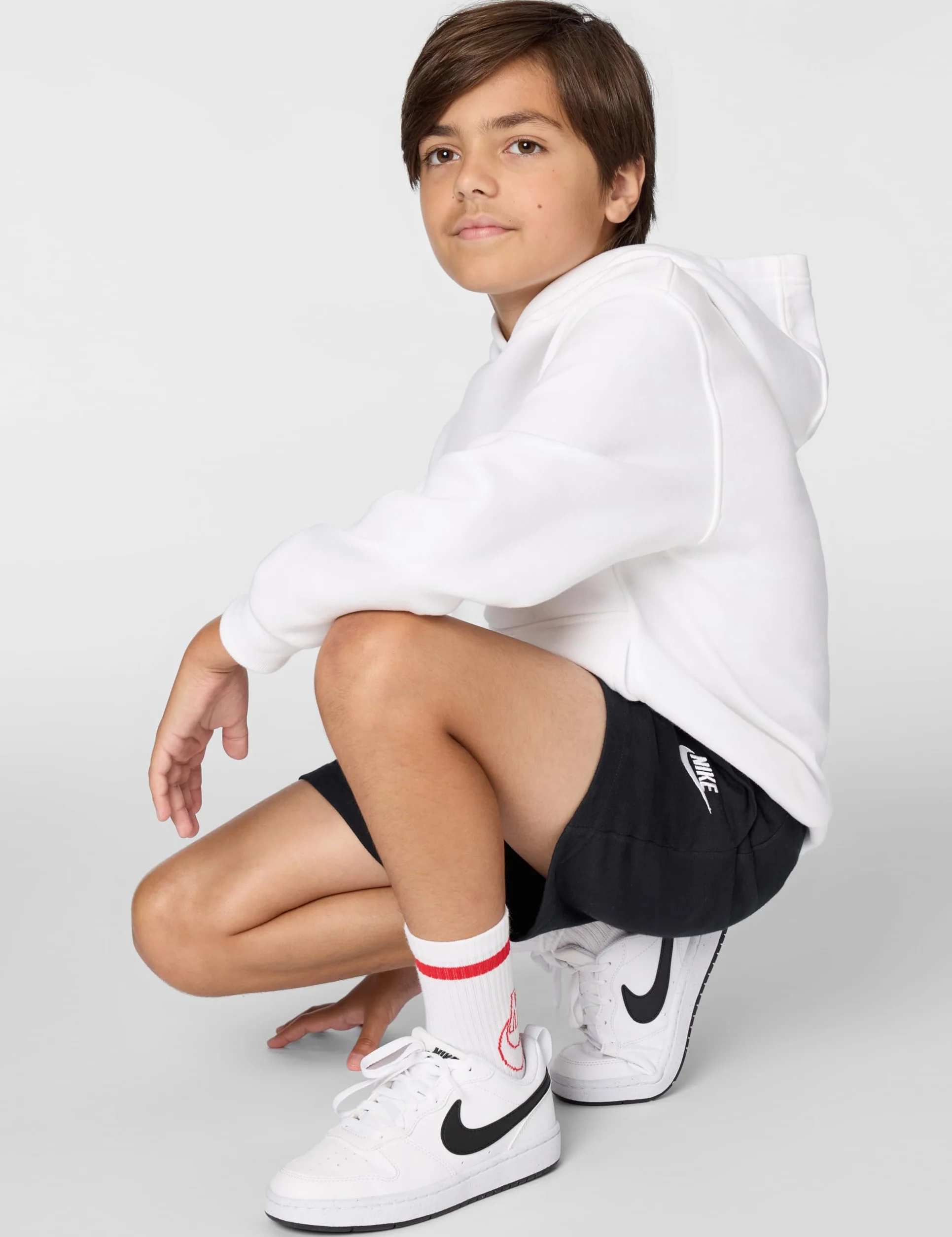 Nike K NSW Club Knit Short 6in Lbr Shorts Young Athletes